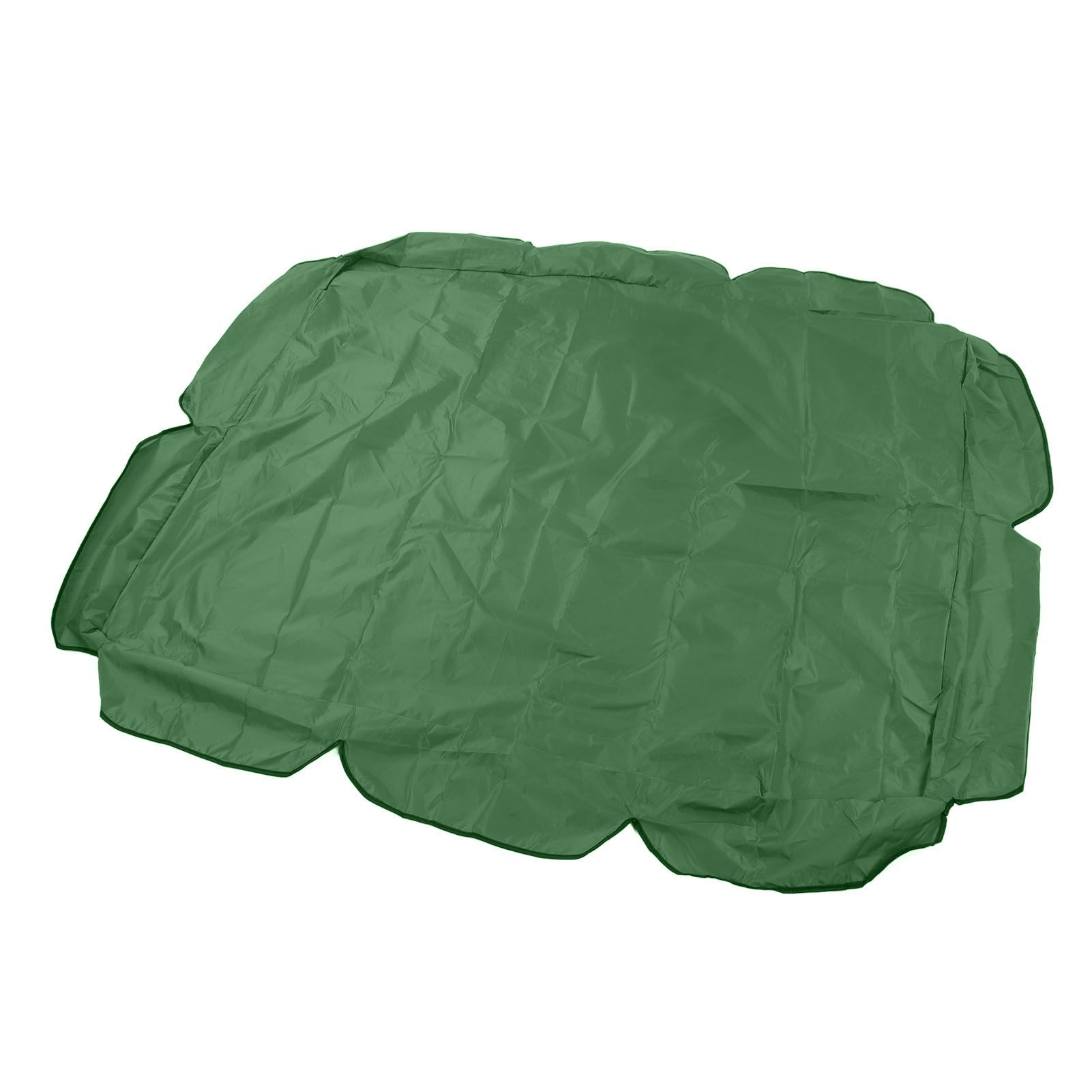 Swing Canopy 210D Silver Coated Oxford Waterproof UV Proof for Outdoor Patio Yard Chair 142x120x18cm Dark Green - Image 6