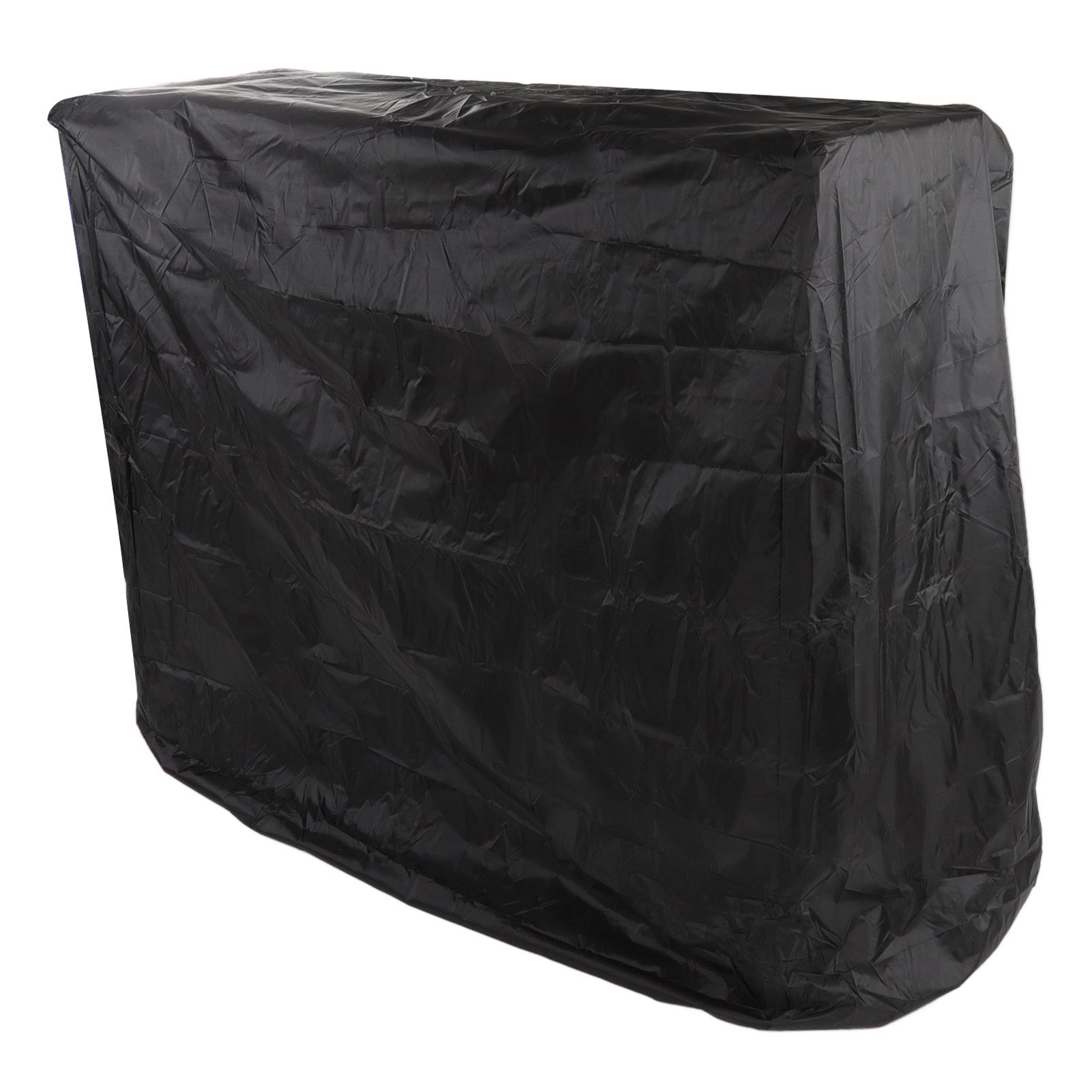 Ping Pong Table Dust Cover 190 Silver Coating Waterproof Table Tennis Cover for Outdoor Courtyard Drawstring Style 155x75x144cm / 61.0x29.5x56.7in Black - Image 5