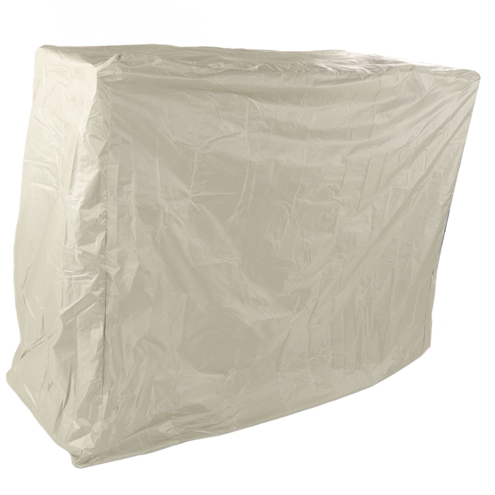 Ping Pong Table Dust Cover 190 Silver Coating Waterproof Table Tennis Cover for Outdoor Courtyard Drawstring Style 155x75x144cm / 61.0x29.5x56.7in Beige - Image 3