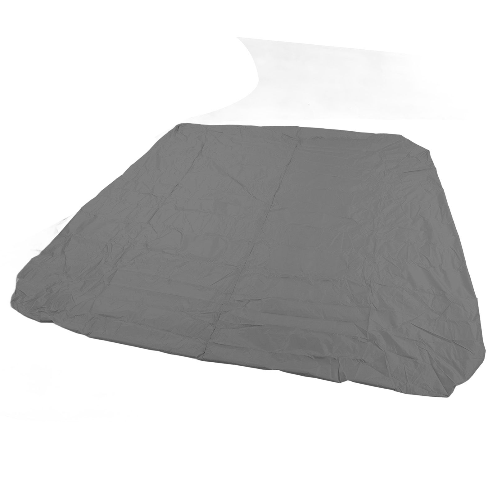 SPA Cover Square Waterproof 190 Silver Coated Polyester Taff Weather Resistant Hot Tub Cover Protector for Bathtub 231x231x30cm/90.9x90.9x11.8in Grey - Image 8
