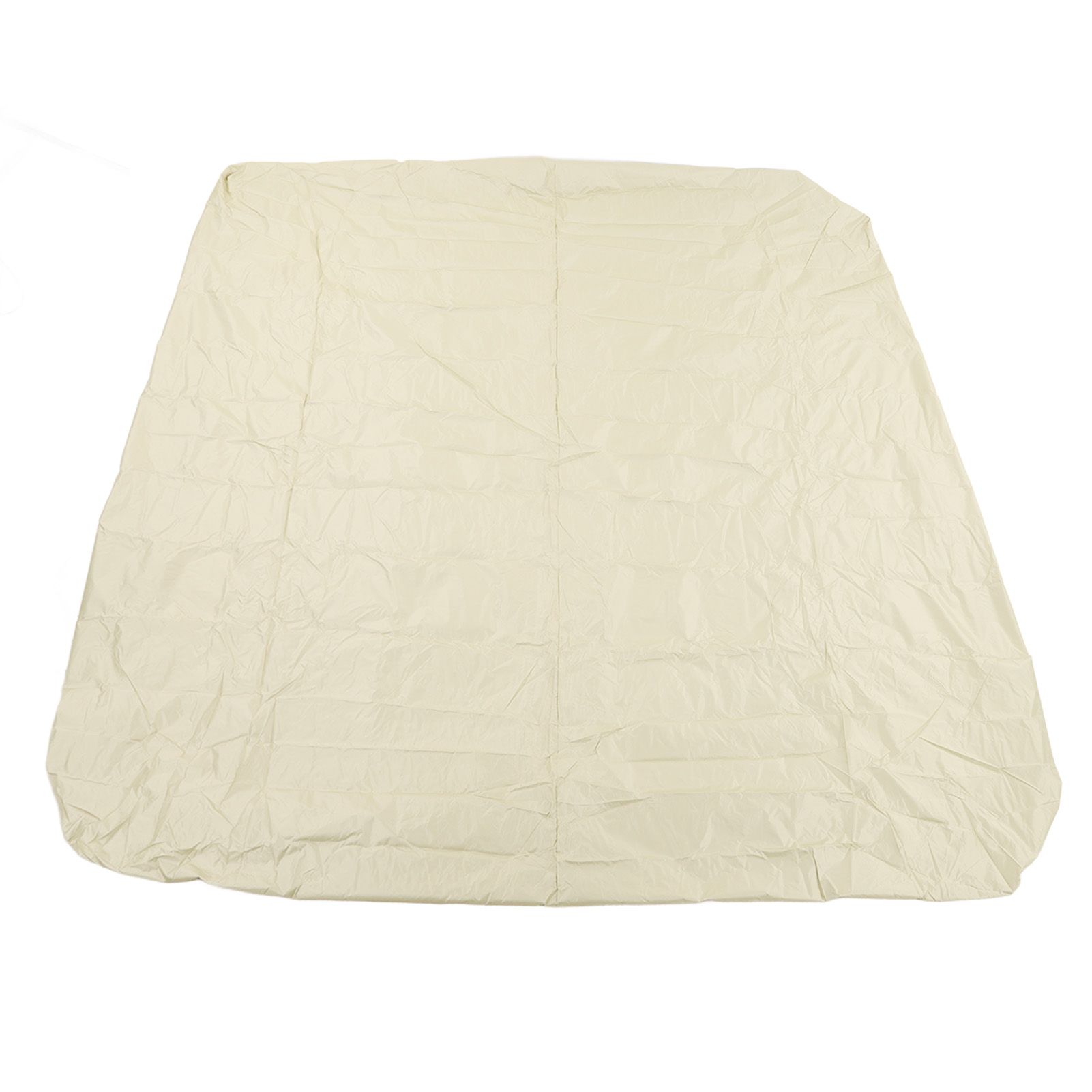 SPA Cover Square Waterproof 190 Silver Coated Polyester Taff Weather Resistant Hot Tub Cover Protector for Bathtub 231x231x30cm/90.9x90.9x11.8in Beige - Image 2
