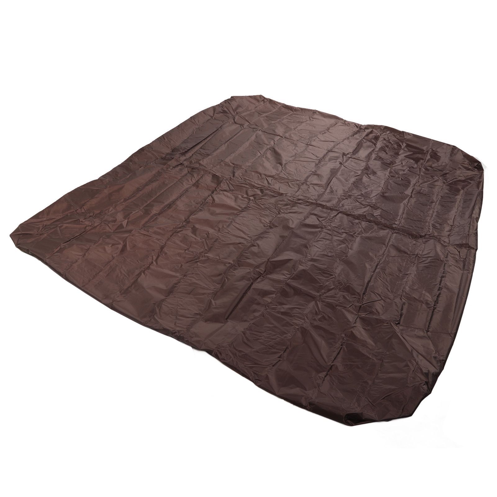 Outdoor Bathtub Dust Cover 190 Silver Coated Polyester Taffeta Waterproof Hot Spring Cover Quadrate Spa Bath Rainproof Cover 210x210x30cm Brown - Image 4