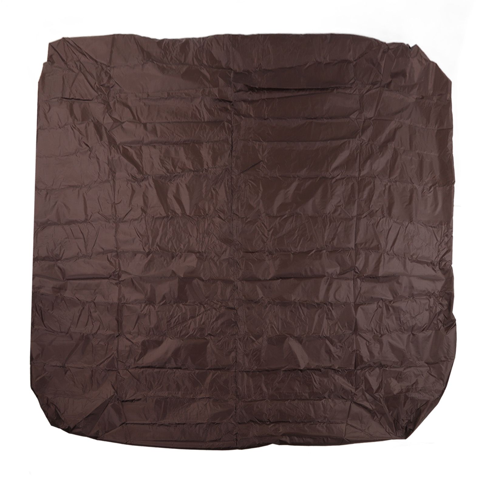 Outdoor Bathtub Dust Cover 190 Silver Coated Polyester Taffeta Waterproof Hot Spring Cover Quadrate Spa Bath Rainproof Cover 210x210x30cm Brown - Image 5