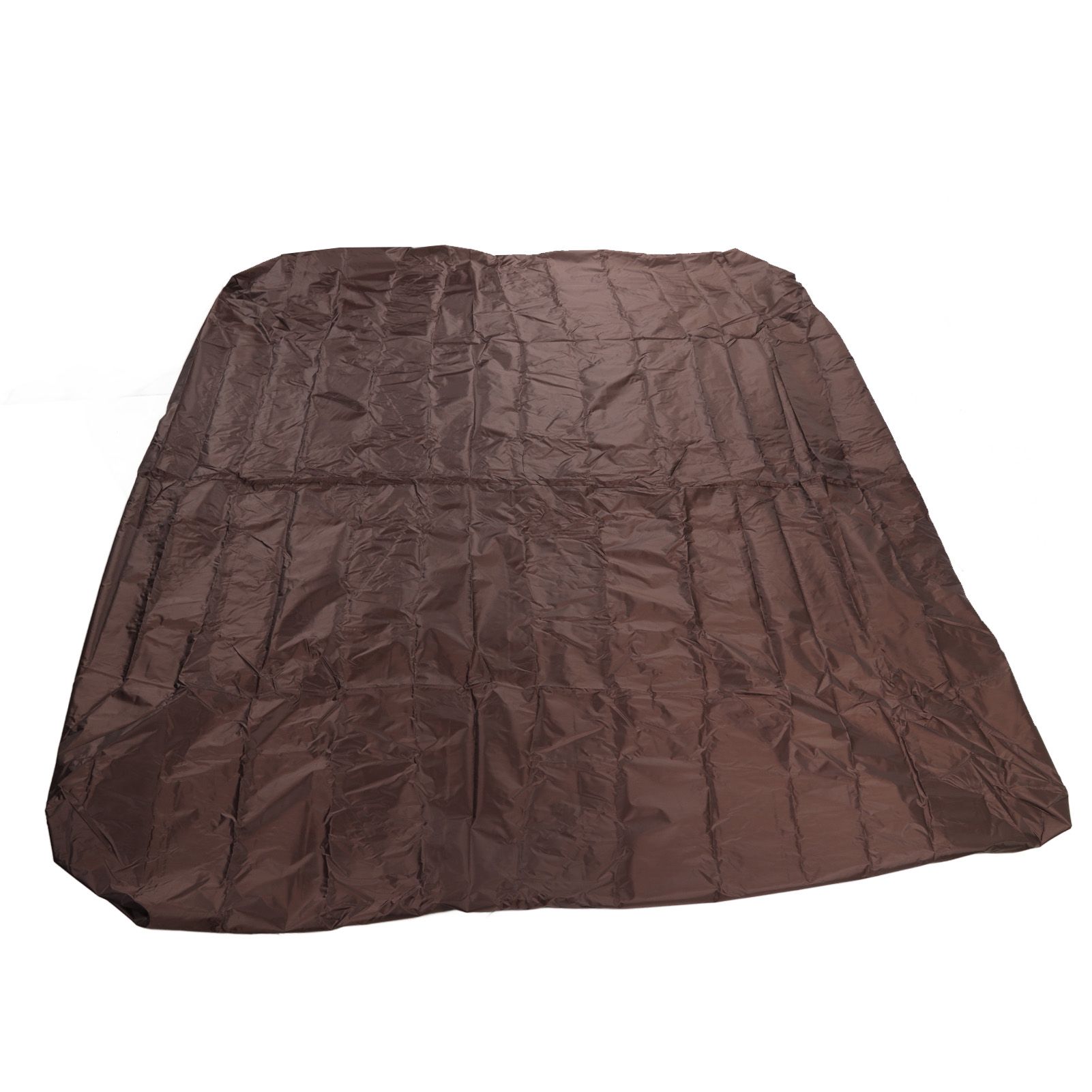 Outdoor Bathtub Dust Cover 190 Silver Coated Polyester Taffeta Waterproof Hot Spring Cover Quadrate Spa Bath Rainproof Cover 210x210x30cm Brown - Image 6