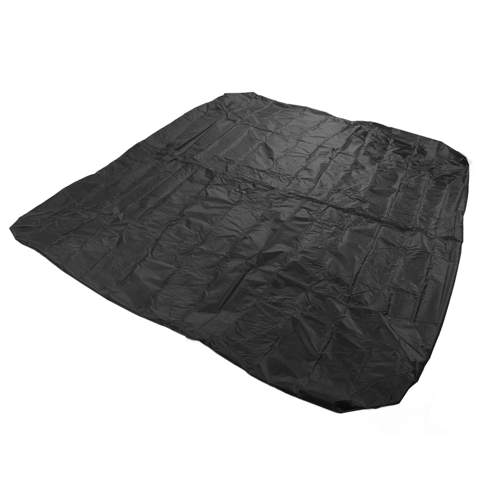 Outdoor Bathtub Dust Cover 190 Silver Coated Polyester Taffeta Waterproof Hot Spring Cover Quadrate Spa Bath Rainproof Cover 210x210x30cm Black - Image 4