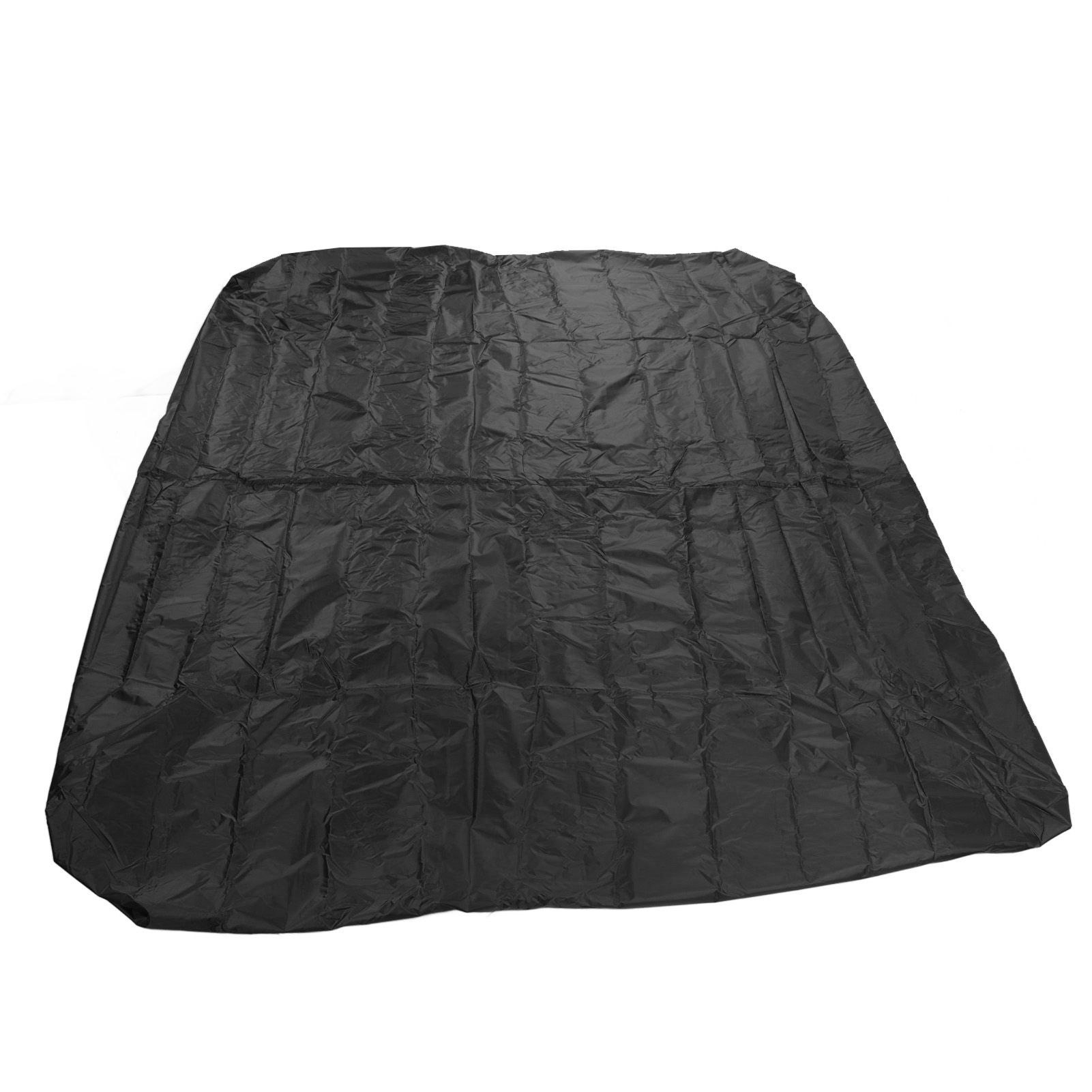 Outdoor Bathtub Dust Cover 190 Silver Coated Polyester Taffeta Waterproof Hot Spring Cover Quadrate Spa Bath Rainproof Cover 210x210x30cm Black - Image 6