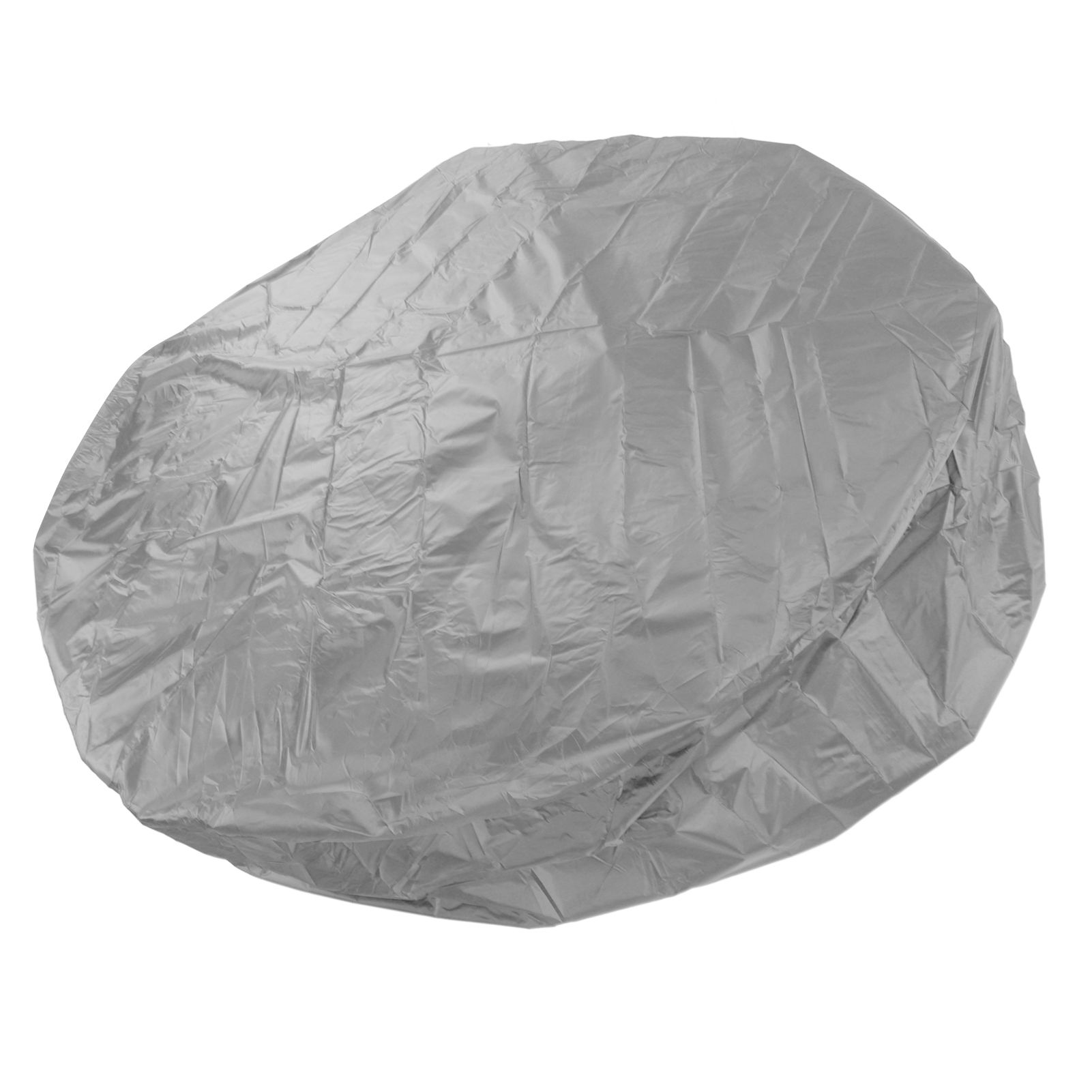 Outdoor Furniture Dust Covers Round Bathtub Cover 190 Silver Polyester Taffeta Hot Tub Waterproof Cover 190x30cm Grey - Image 4