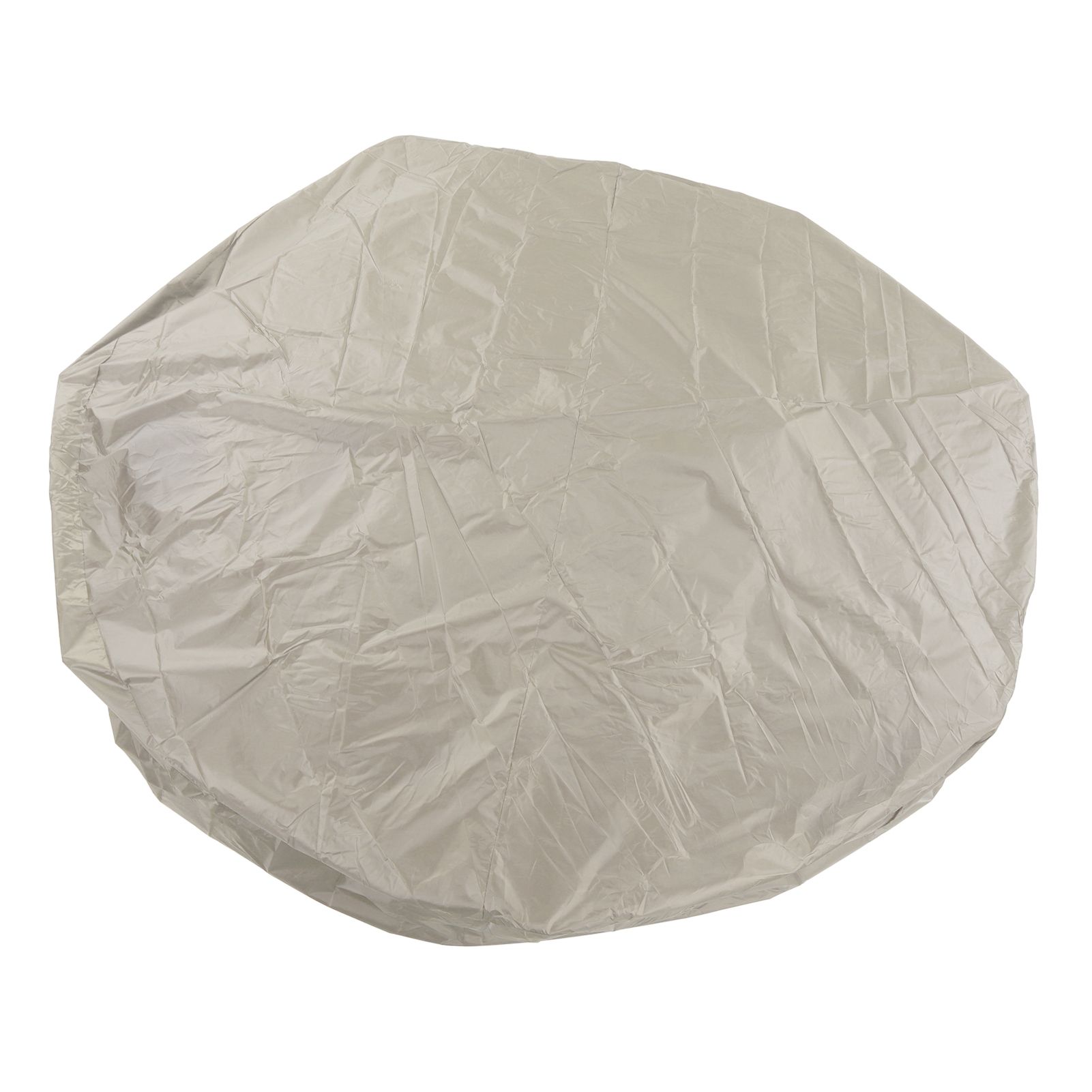 Outdoor Furniture Dust Covers Round Bathtub Cover 190 Silver Polyester Taffeta Hot Tub Waterproof Cover 190x30cm Beige - Image 5