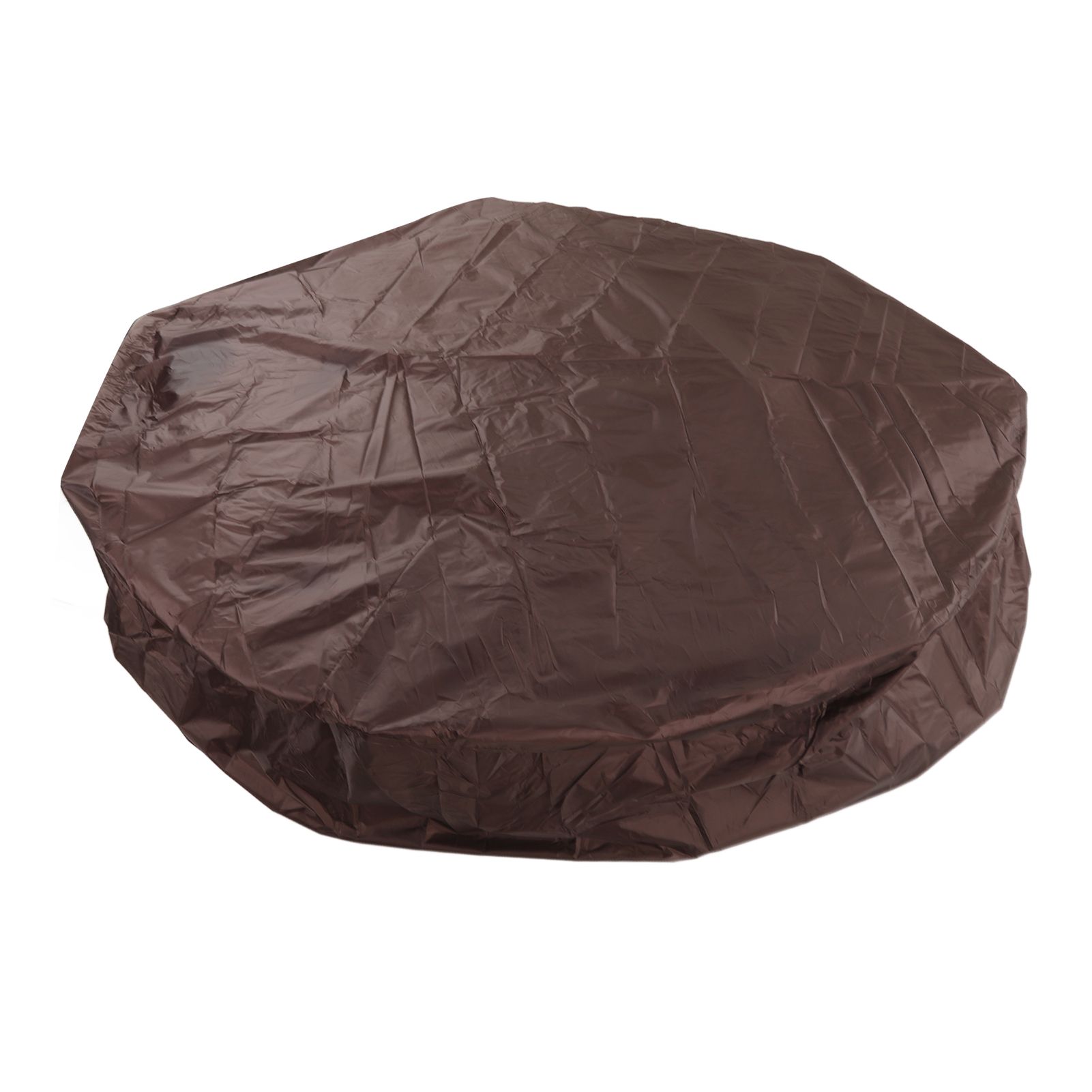 Outdoor Furniture Dust Covers Round Bathtub Cover 190 Silver Polyester Taffeta Hot Tub Waterproof Cover 190x30cm Coffee - Image 6