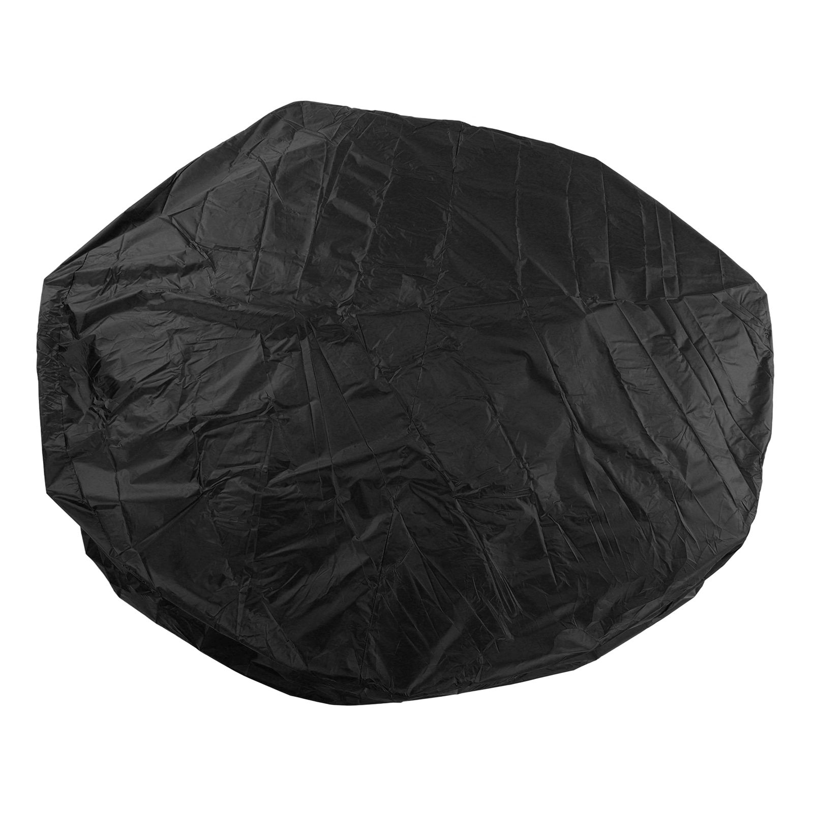 Outdoor Furniture Dust Covers Round Bathtub Cover 190 Silver Polyester Taffeta Hot Tub Waterproof Cover 190x90cm Black - Image 5