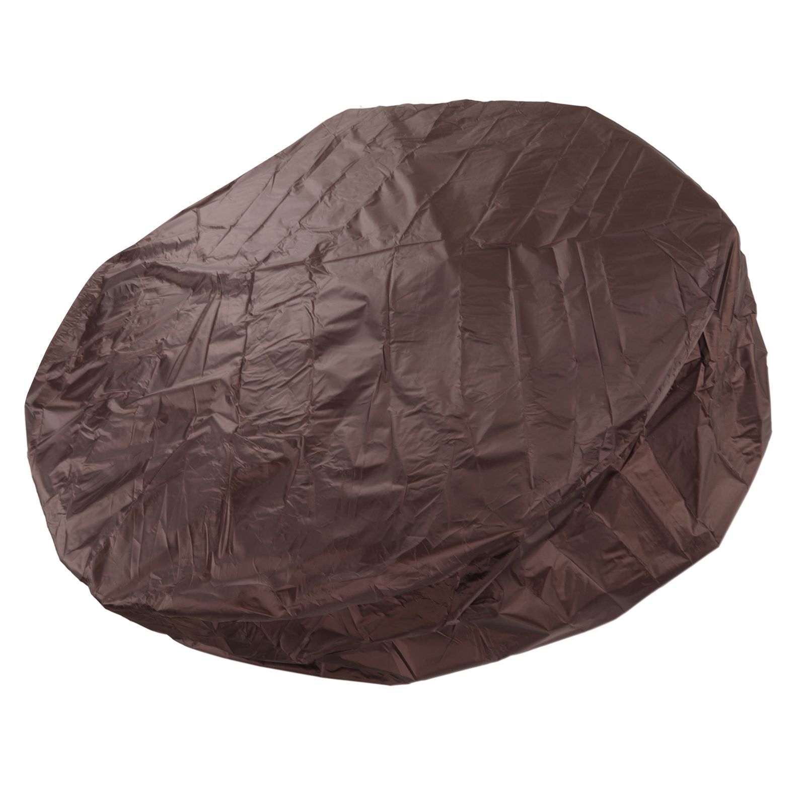 Outdoor Furniture Dust Covers Round Bathtub Cover 190 Silver Polyester Taffeta Hot Tub Waterproof Cover 190x90cm Coffee - Image 2