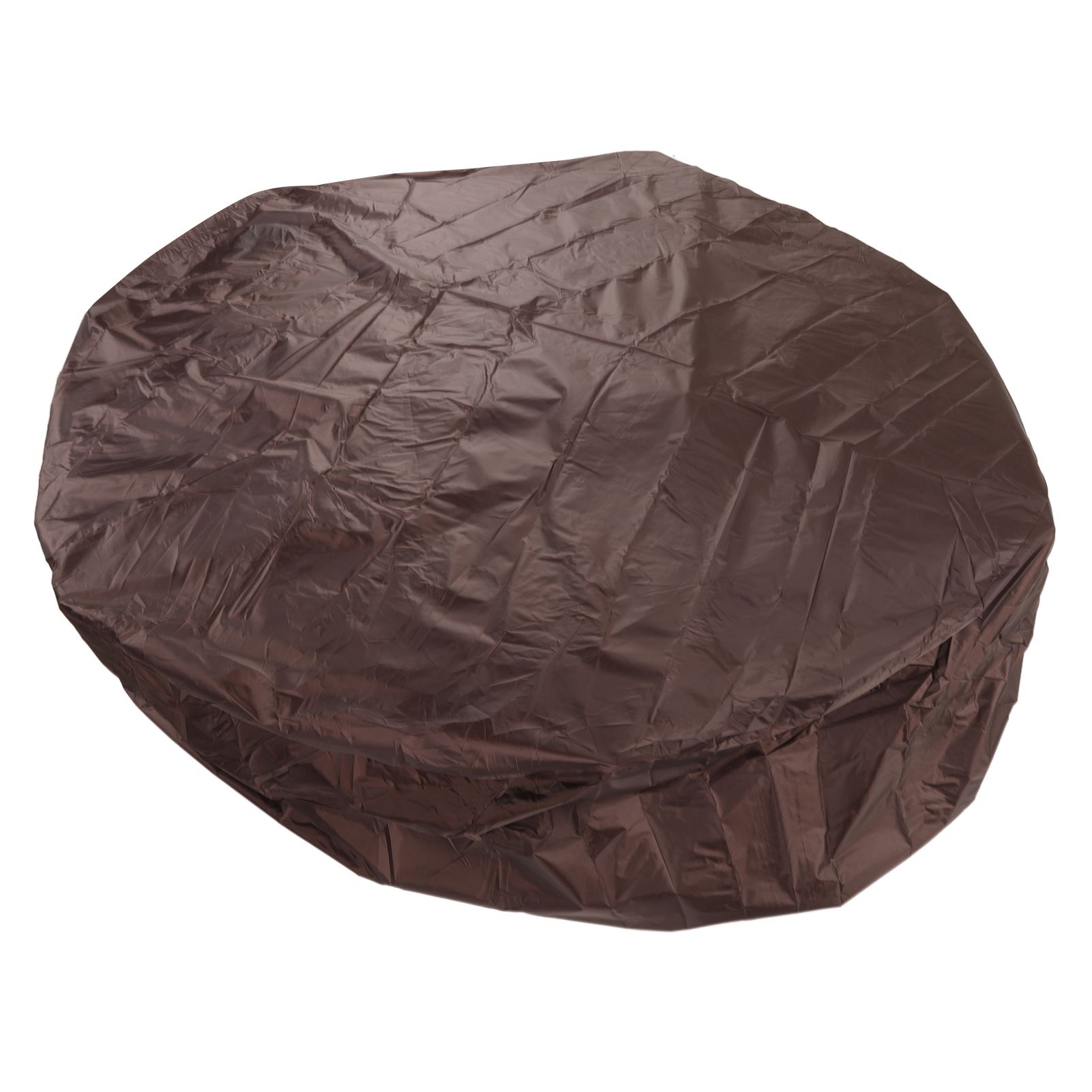 Outdoor Furniture Dust Covers Round Bathtub Cover 190 Silver Polyester Taffeta Hot Tub Waterproof Cover 190x90cm Coffee - Image 3