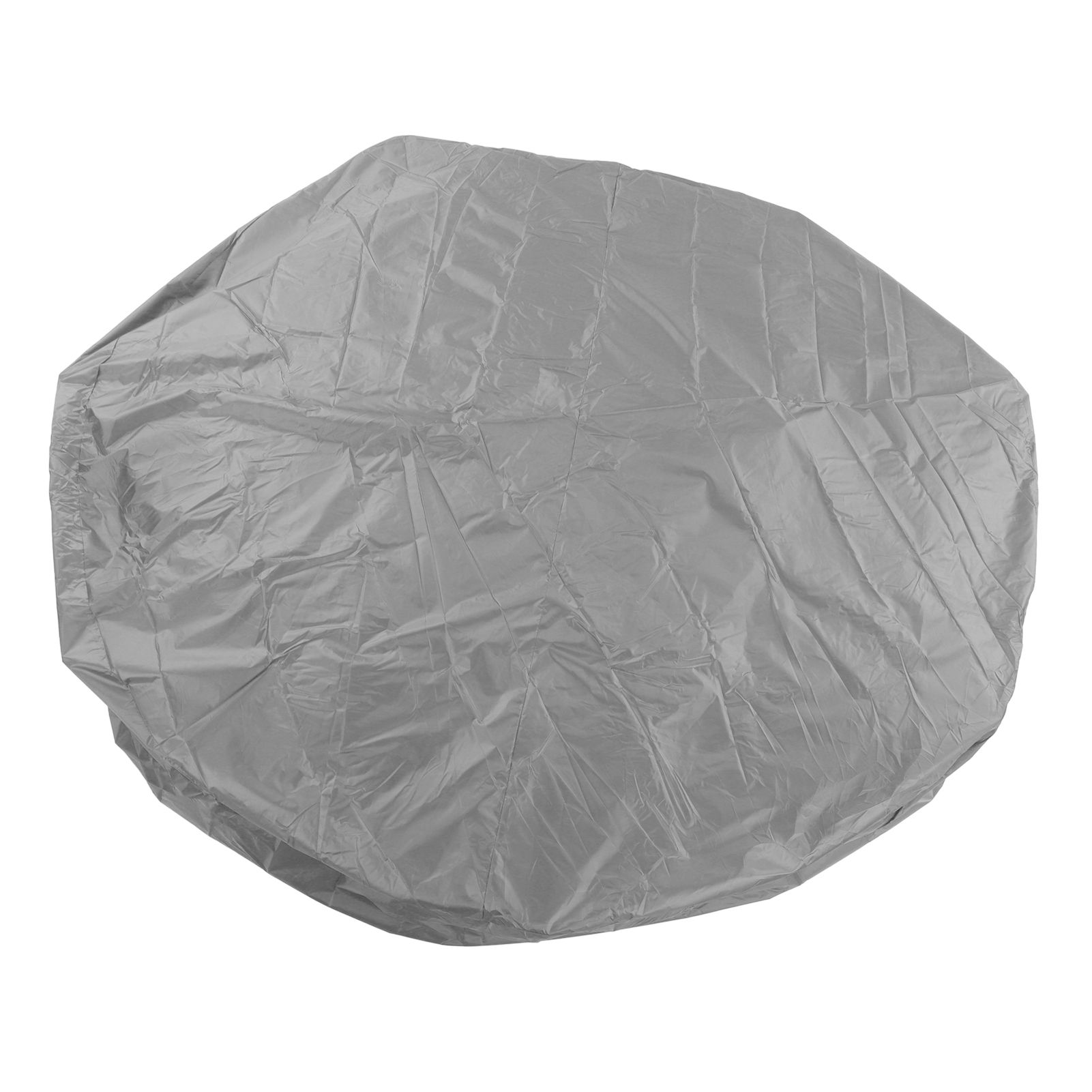 Outdoor Furniture Dust Covers Round Bathtub Cover 190 Silver Polyester Taffeta Hot Tub Waterproof Cover 210x30cm Grey - Image 7