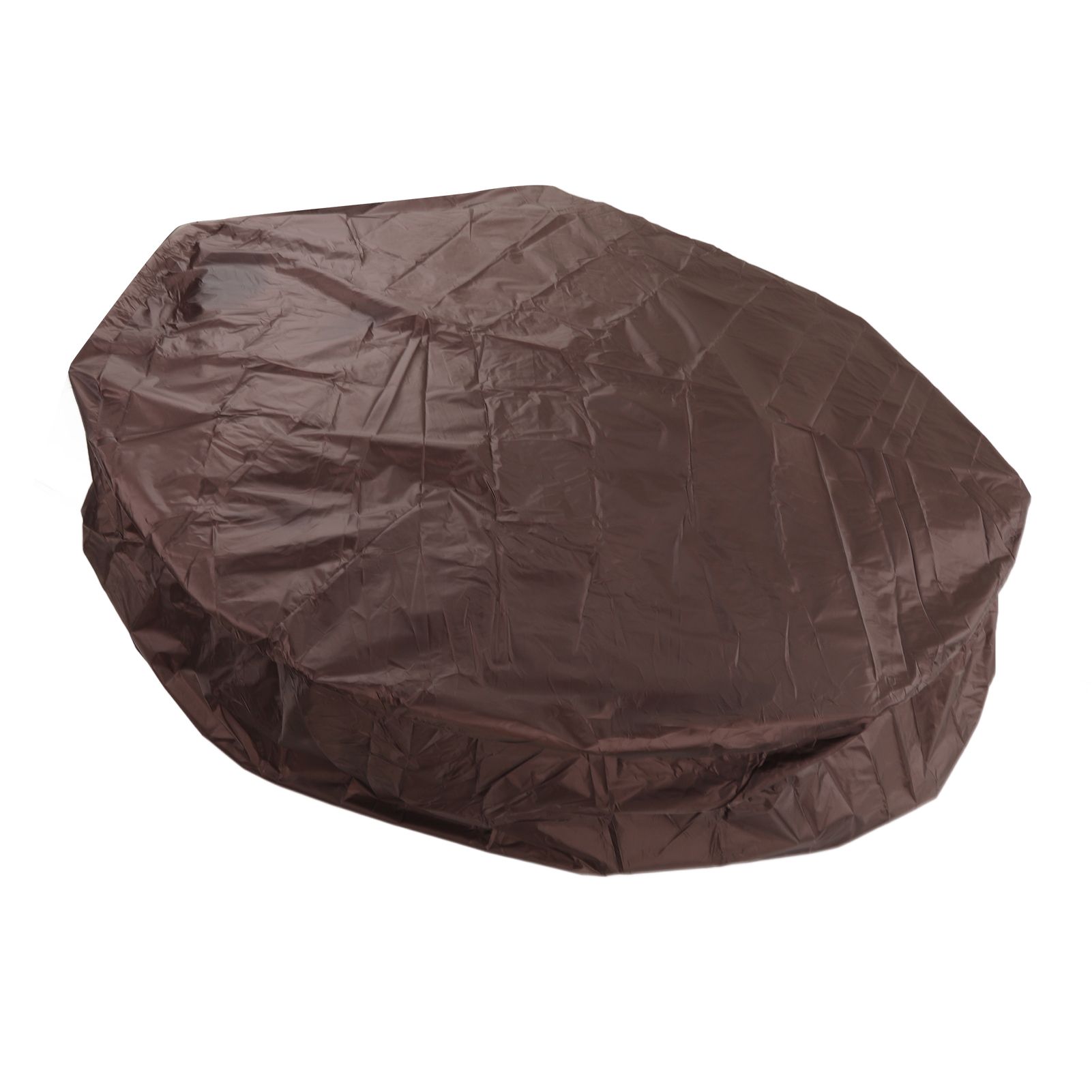 Outdoor Furniture Dust Covers Round Bathtub Cover 190 Silver Polyester Taffeta Hot Tub Waterproof Cover 210x30cm Coffee - Image 7