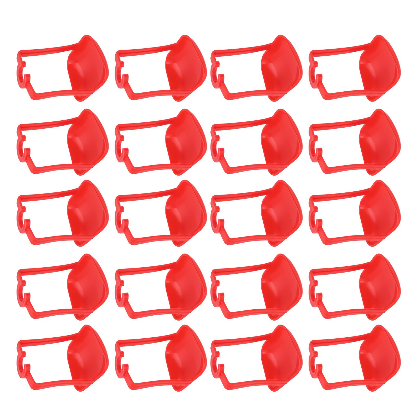 20Pcs Chicken Automatic Waterer Cups Rust Proof Bright Color Chicken Drinking Cups for Farm Red - Image 5