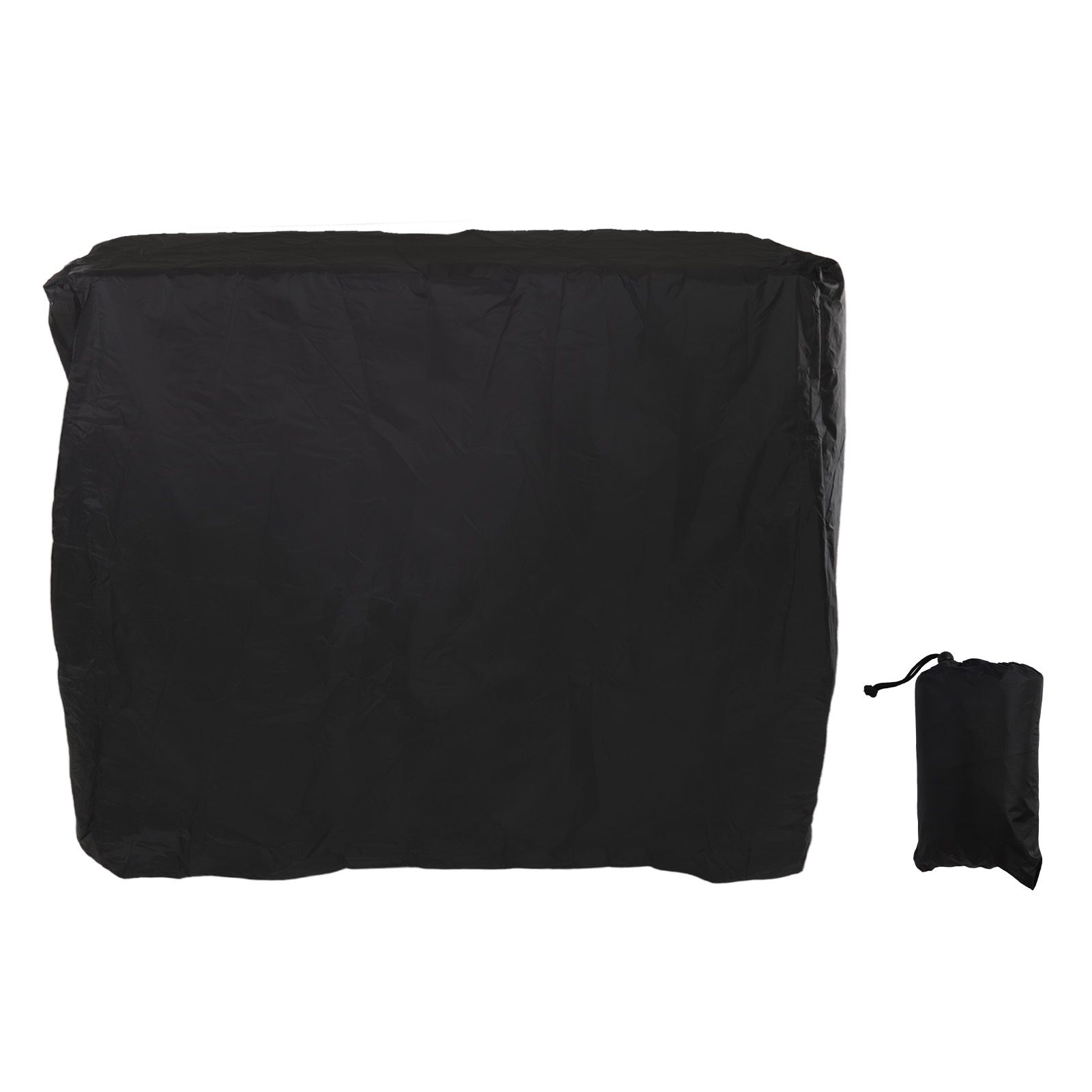 Ping Pong Table Cover Black Zippered 210 Silver Coated Waterproof Dustproof Tennis Table Cover for Patio 155x75x150cm - Image 1