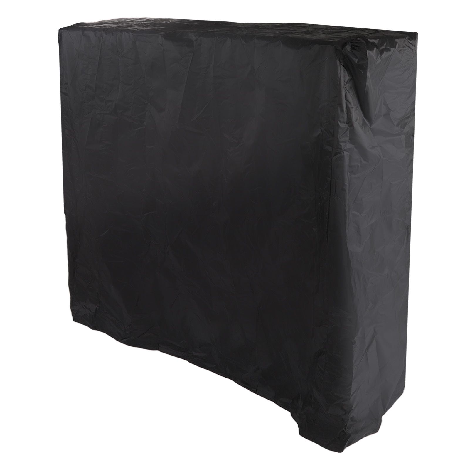 Ping Pong Table Cover Black Zippered 210 Silver Coated Waterproof Dustproof Tennis Table Cover for Patio 155x75x150cm - Image 2