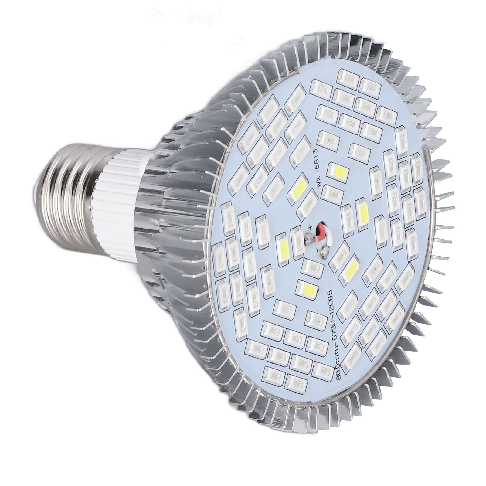LED Grow Lamp Bulb E27 Low Power Consumption Full Spectrum Low Heat Generation LED Plant Growth Lamp Bulb 85‑265V 50W, 78 Beads - Image 6