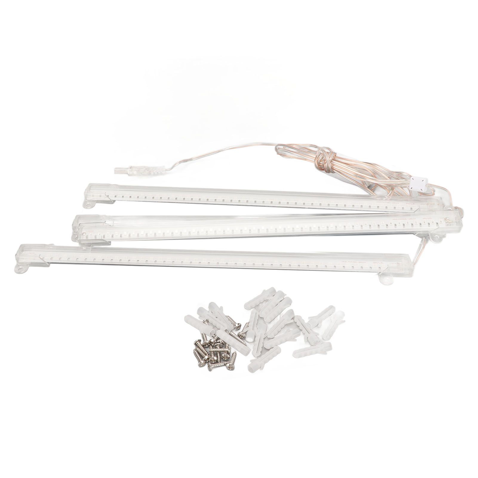 Plant Grow Light 4 Heads USB Plug Dimmable Timer Function Full Spectrum LED Grow Light for Indoor Home Succulent Sun Light 4000K 168LEDs - Image 1