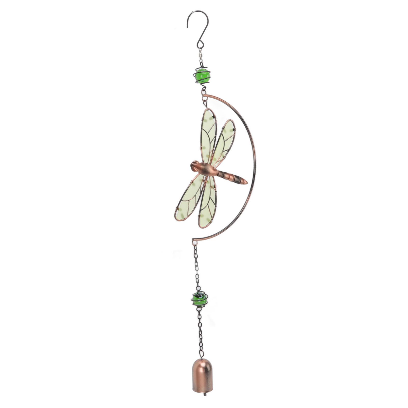 Dragonfly Wind Chimes Waterproof Beautiful Melody Iron Hanging Ornaments for Home Decoration - Image 4