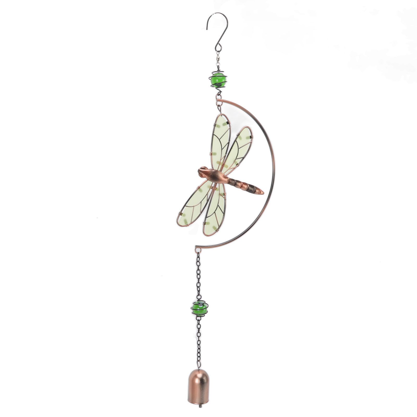 Dragonfly Wind Chimes Waterproof Beautiful Melody Iron Hanging Ornaments for Home Decoration - Image 5