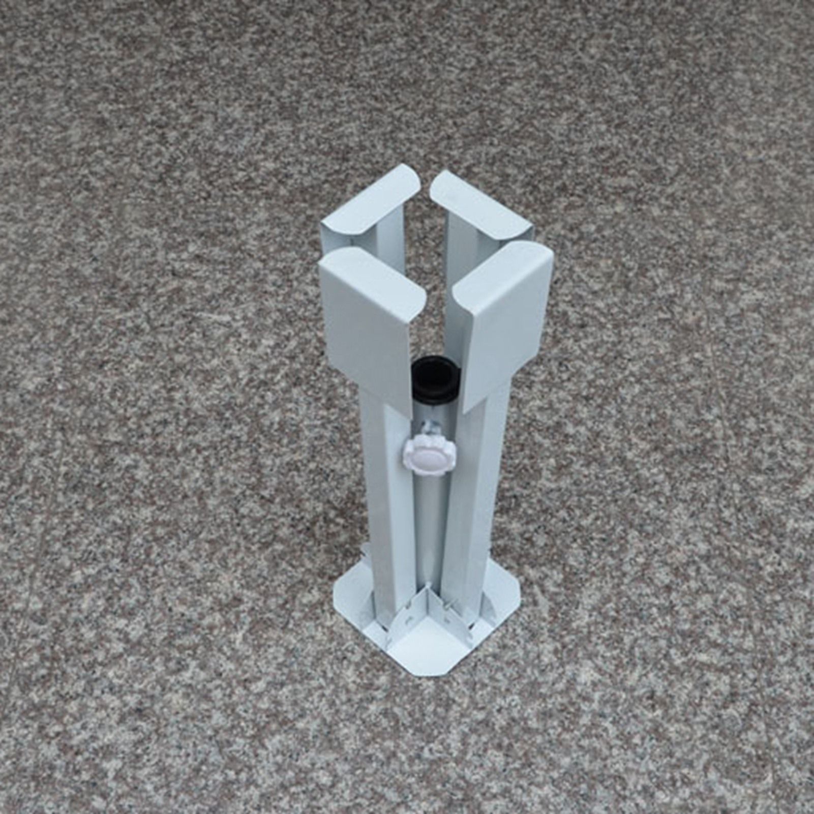 Portable Foldable Beach Umbrella Stand Outdoor Patio Sunshade Umbrella Base Holder White - Image 8