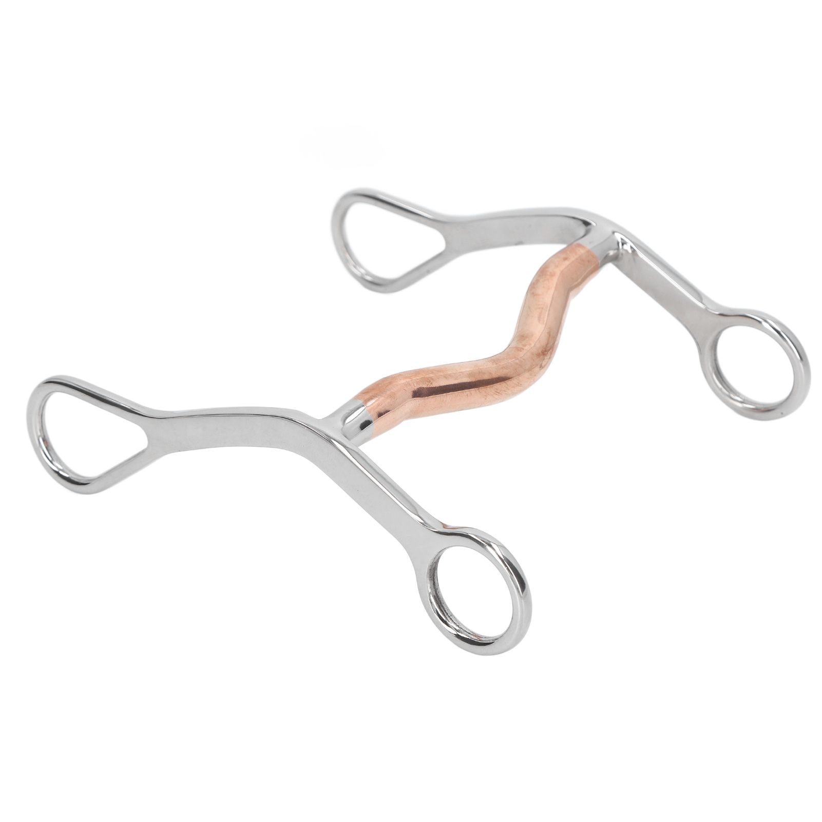Horse Mouth Bit Stainless Steel Horse Breaking Bit Wear Resistant Corrosion Resistant Horse Snaffle Bit for Farm - Image 1