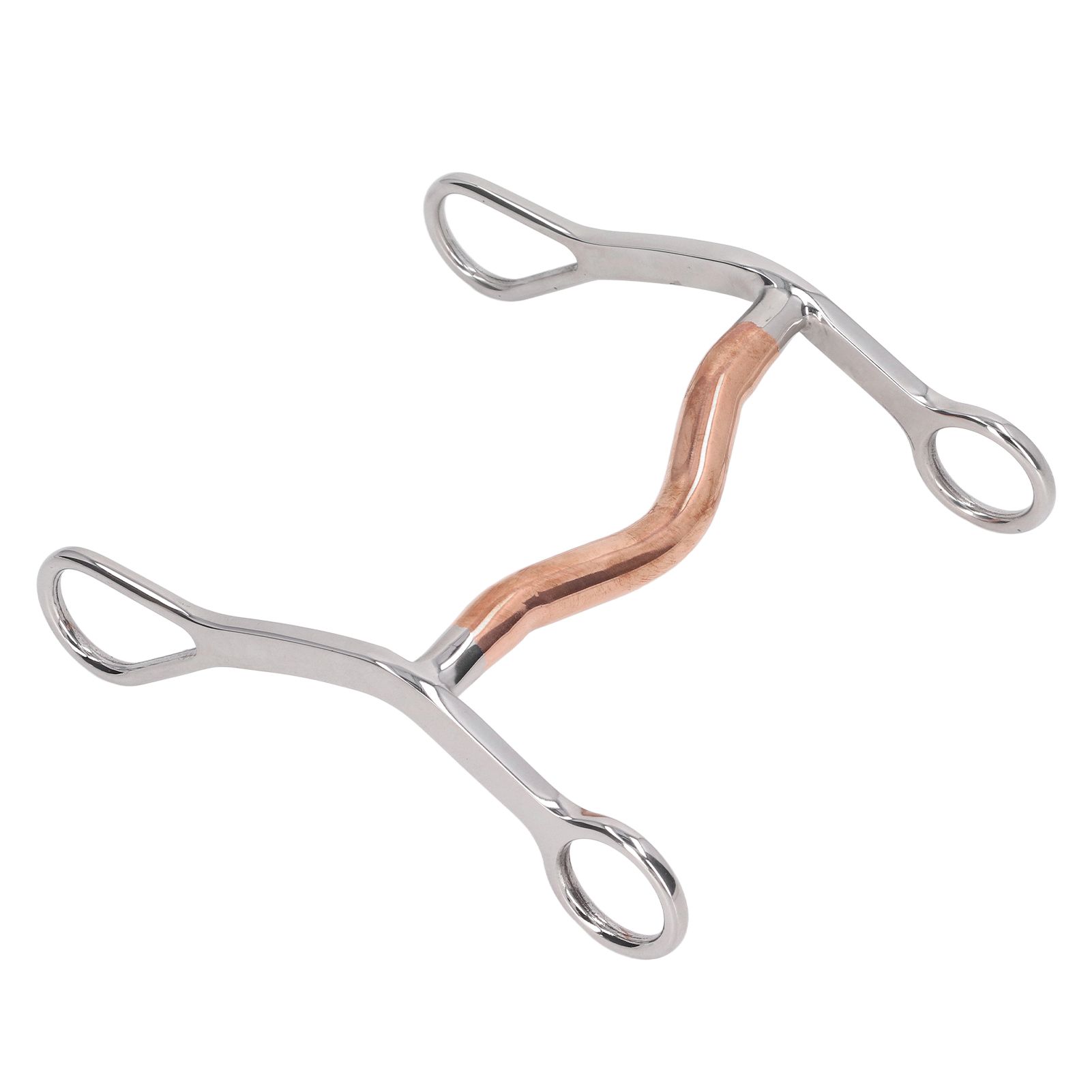 Horse Mouth Bit Stainless Steel Horse Breaking Bit Wear Resistant Corrosion Resistant Horse Snaffle Bit for Farm - Image 2