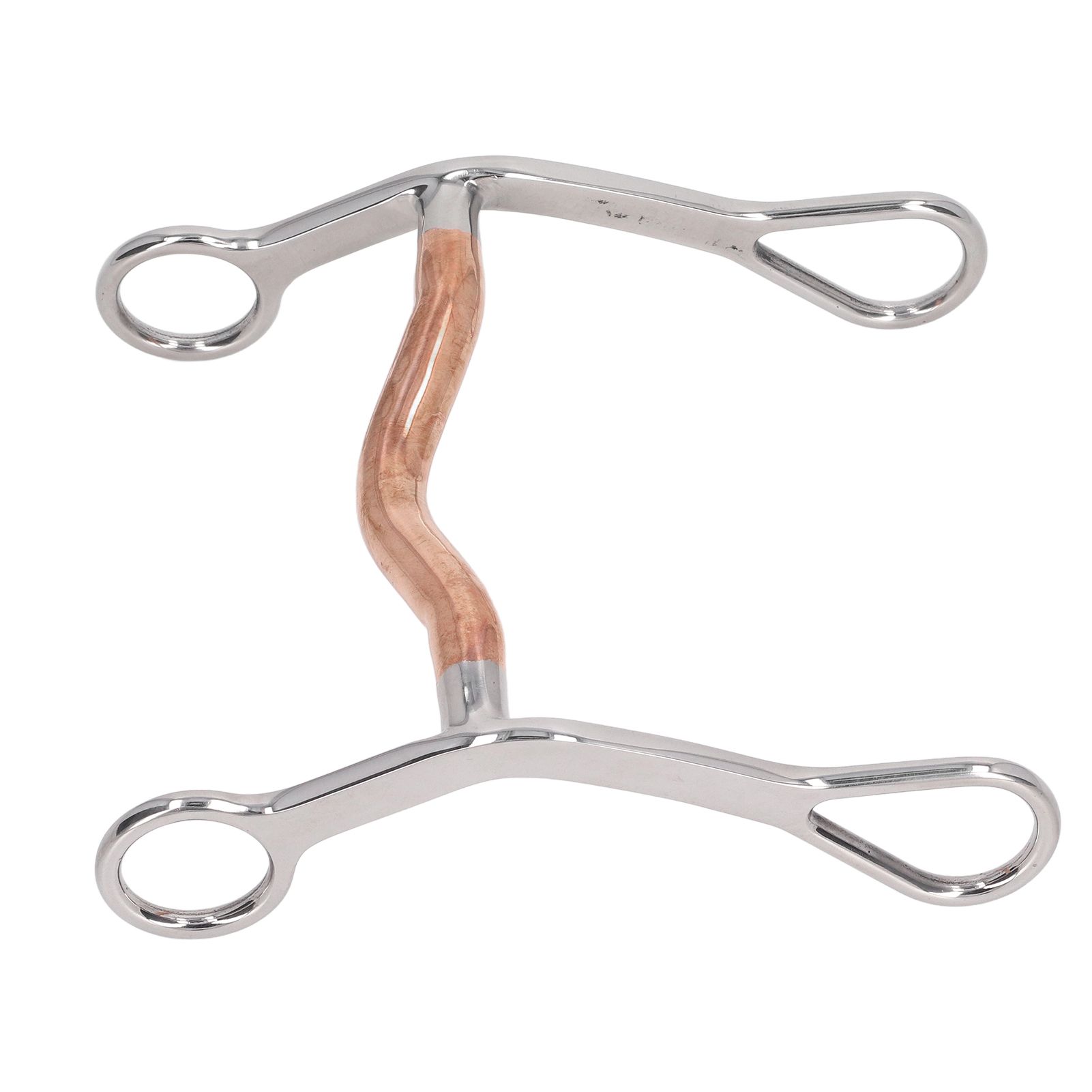 Horse Mouth Bit Stainless Steel Horse Breaking Bit Wear Resistant Corrosion Resistant Horse Snaffle Bit for Farm - Image 4
