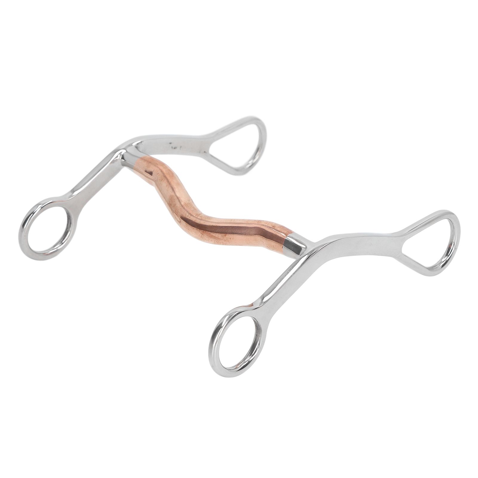 Horse Mouth Bit Stainless Steel Horse Breaking Bit Wear Resistant Corrosion Resistant Horse Snaffle Bit for Farm - Image 6
