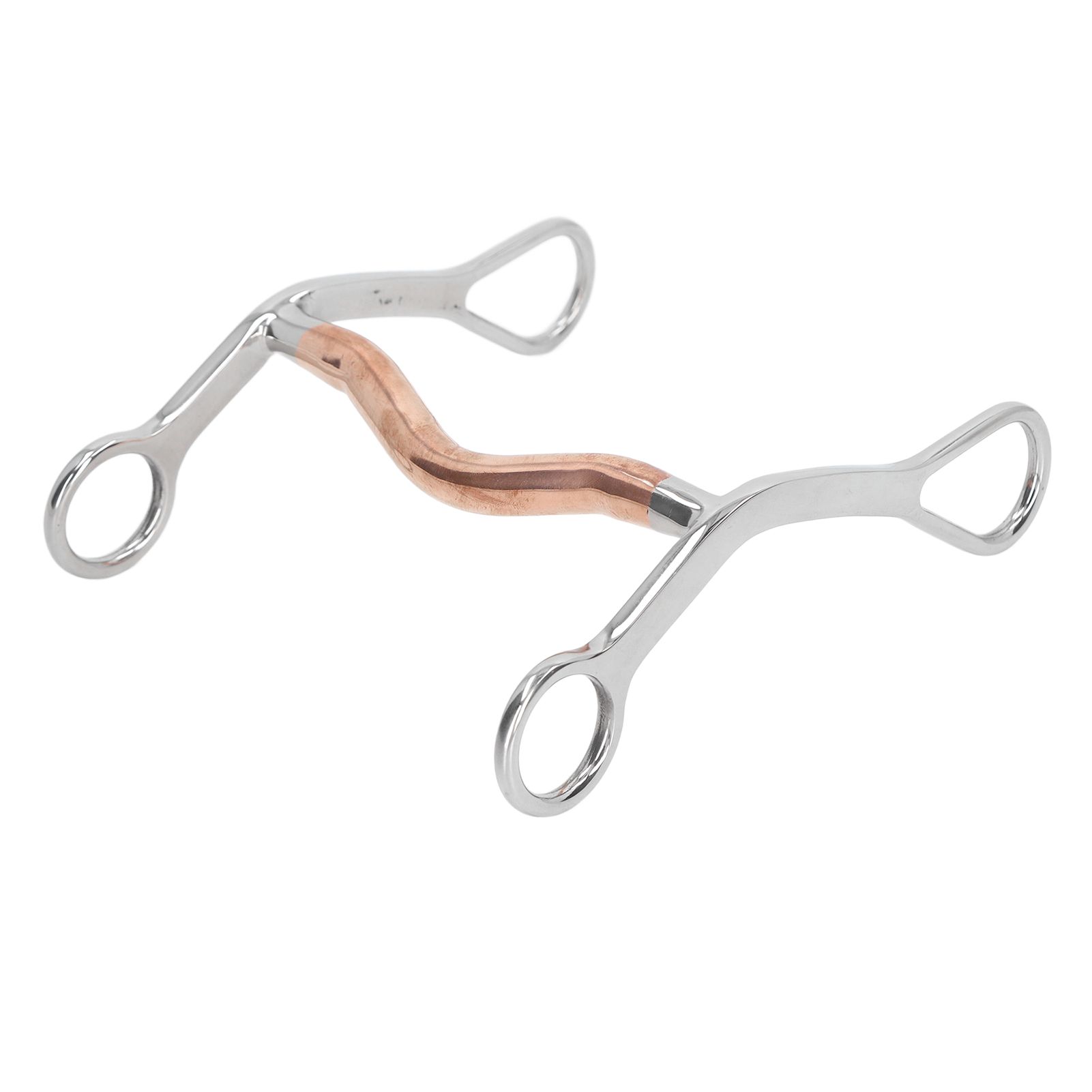 Horse Mouth Bit Stainless Steel Horse Breaking Bit Wear Resistant Corrosion Resistant Horse Snaffle Bit for Farm - Image 8