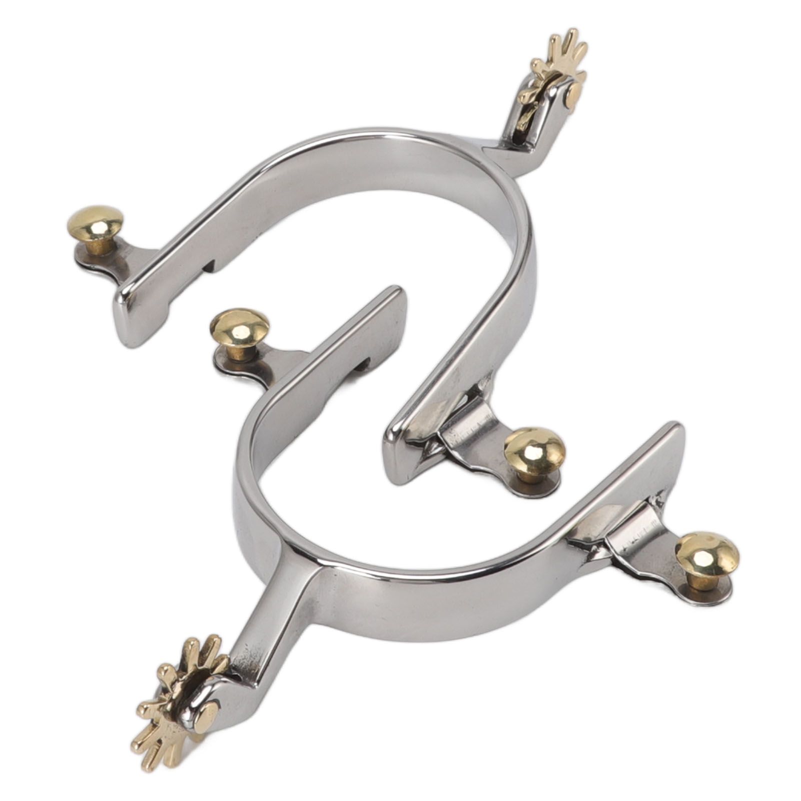 1 Pair Horse Spurs Stainless Steel Exquisite Cowboy Equestrian Boot Spurs for Horse Training Equestrian Competition - Image 4