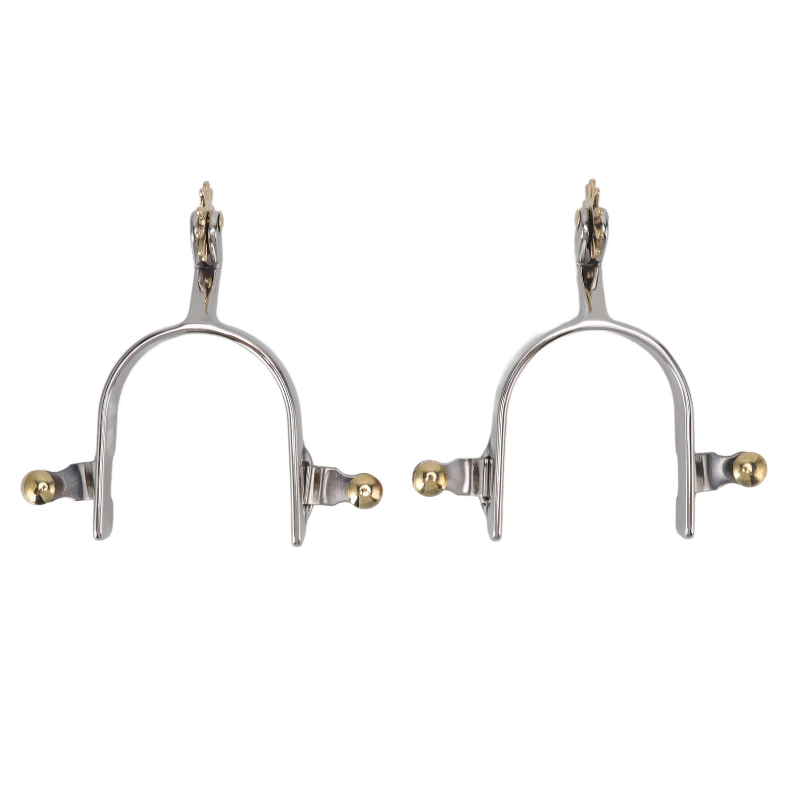 1 Pair Horse Spurs Stainless Steel Exquisite Cowboy Equestrian Boot Spurs for Horse Training Equestrian Competition - Image 7