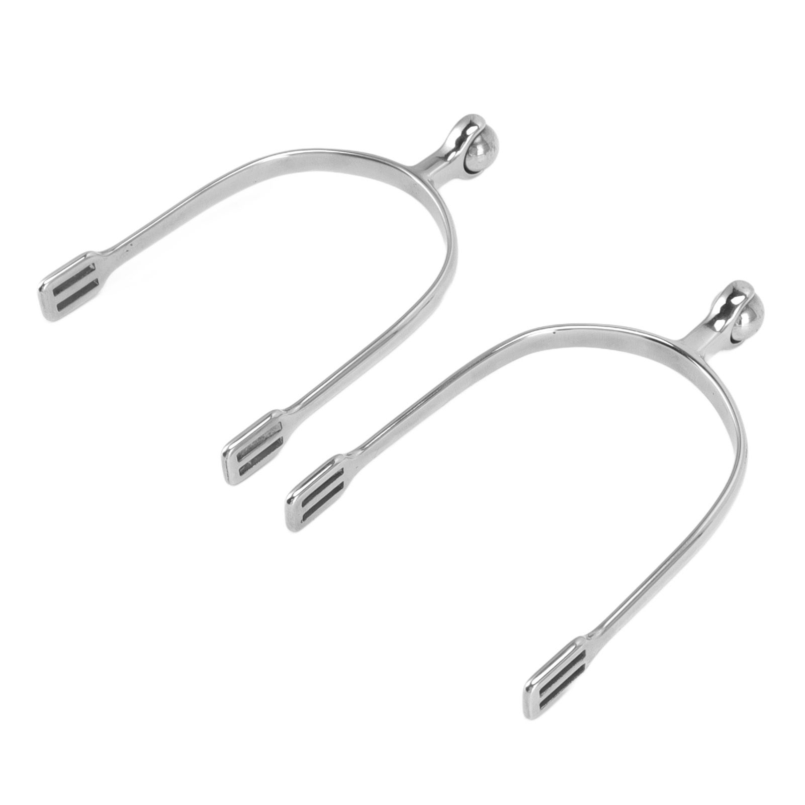 1 Pair Horse Spurs Stainless Steel Western Cowboy Equestrian Boot Spurs for Horse Training Riding - Image 4