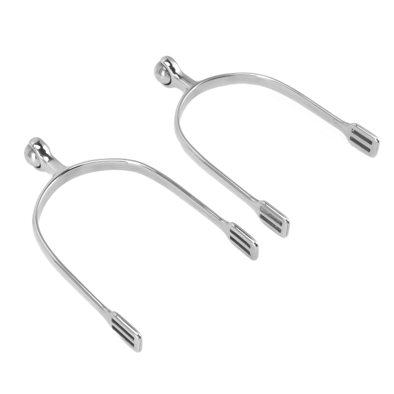 1 Pair Horse Spurs Stainless Steel Western Cowboy Equestrian Boot Spurs for Horse Training Riding - Image 6