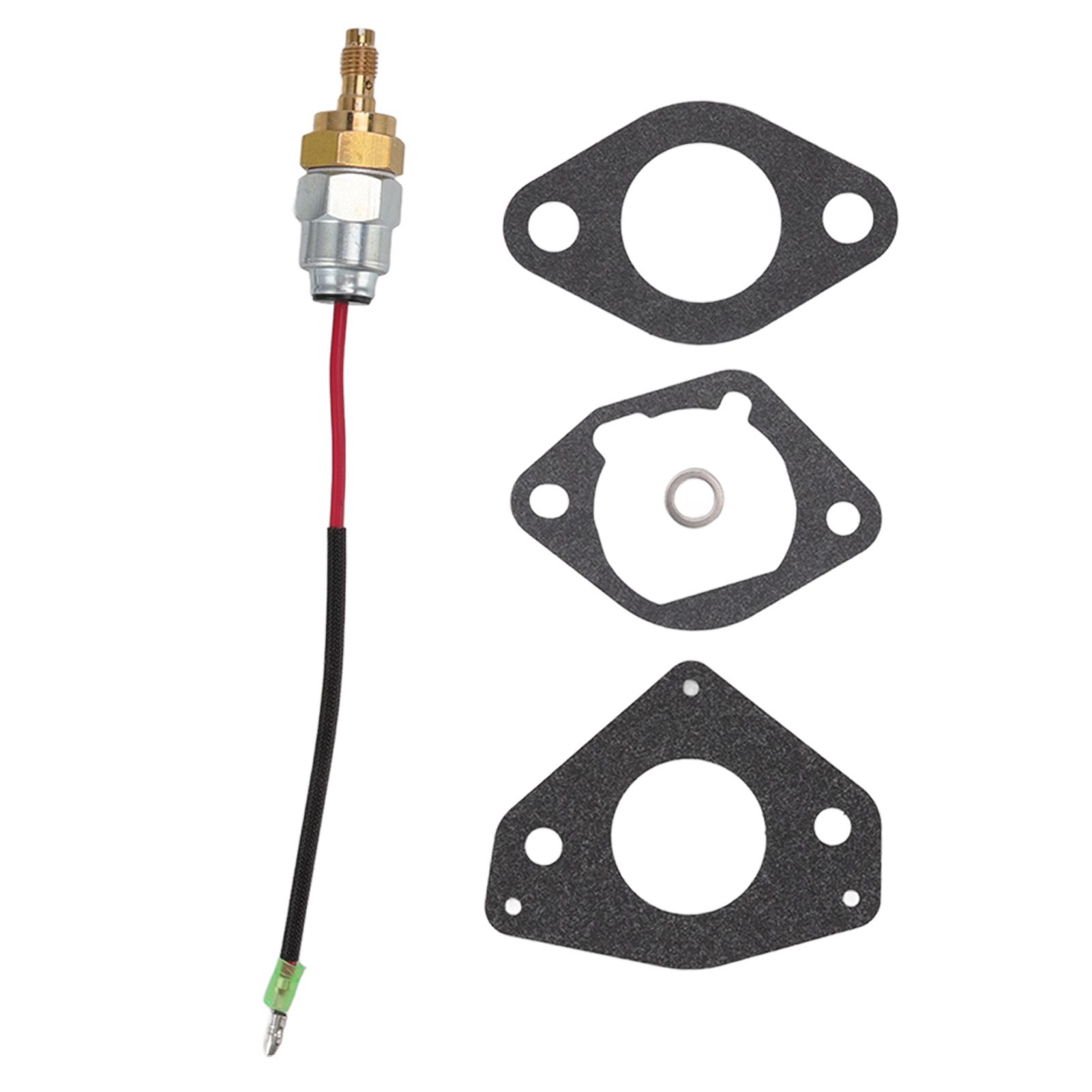 Carburetor Fuel Solenoid Replacement 24 757 45 S with Gaskets For Kohler Command and Courage Engines - Image 1