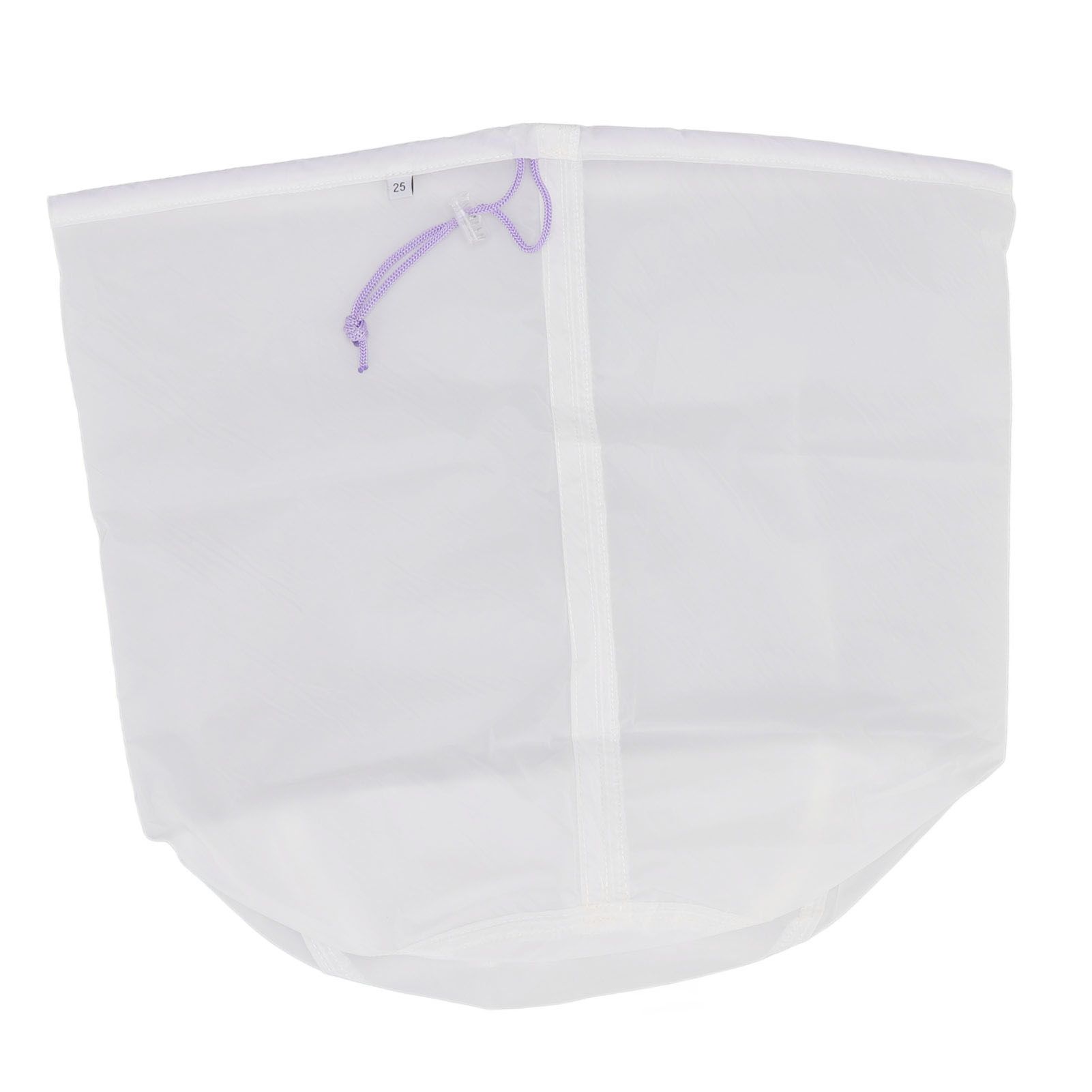 5 Gallons Brew Bags Wine Straining Bag Extra Fine Mesh for Homebrewing Milk Honey Purple (25micro) - Image 1