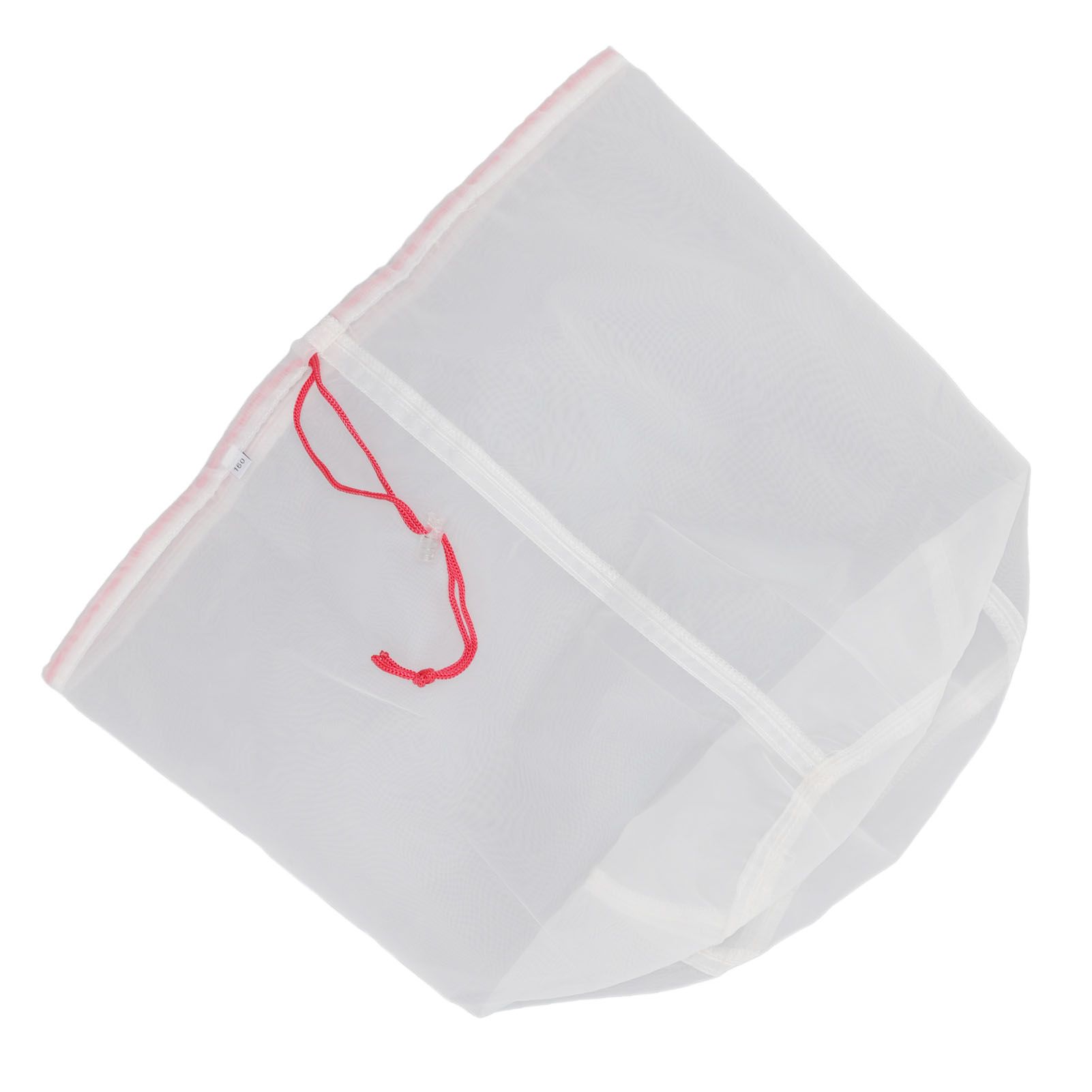5 Gallons Brew Bags Wine Straining Bag Extra Fine Mesh for Homebrewing Milk Honey Red (160micro) - Image 3