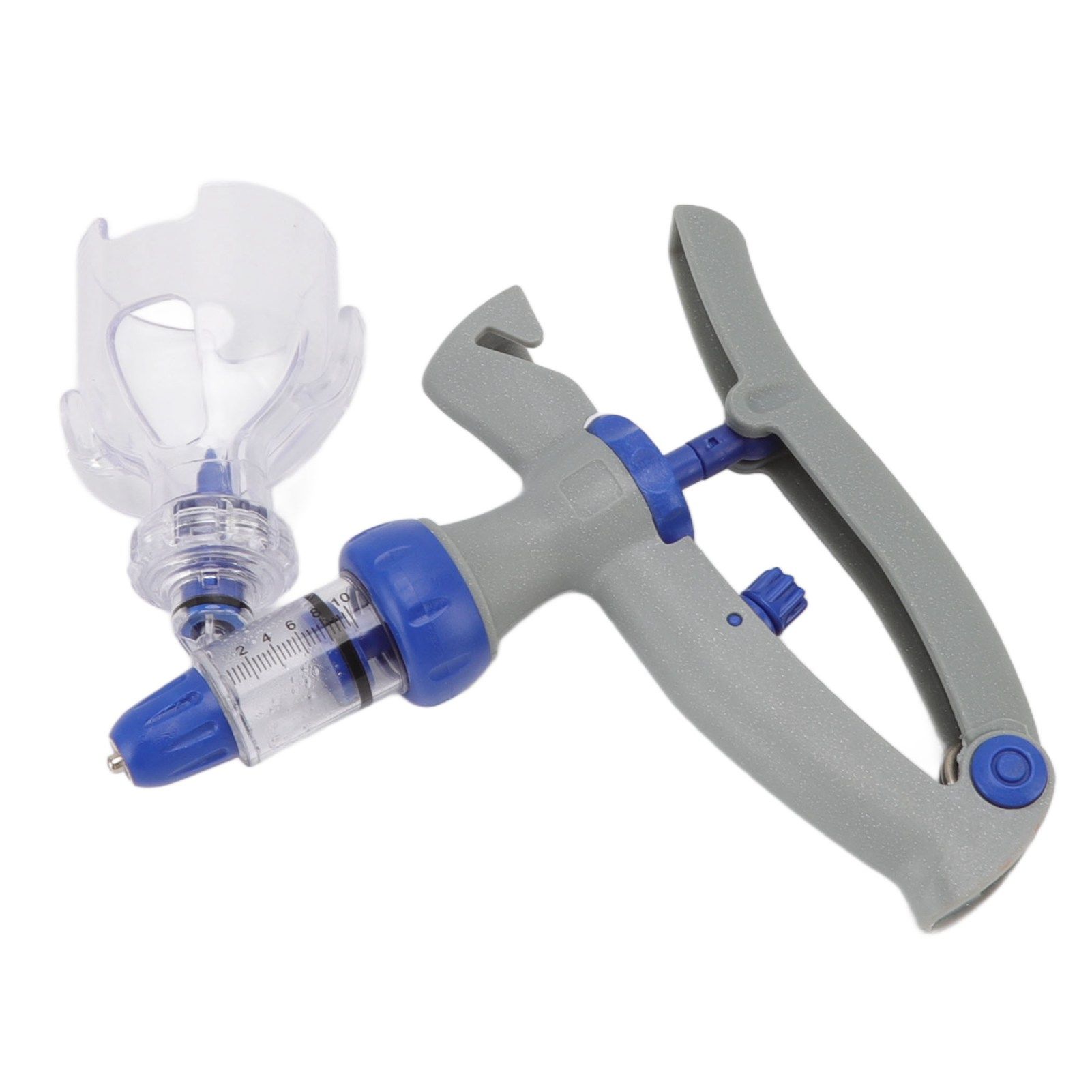 Livestock Continuous Syringe Adjustable Safe Stable Detachable Animal Continuous Injector for Chicken Sheep Geese Ducks 10ml - Image 2