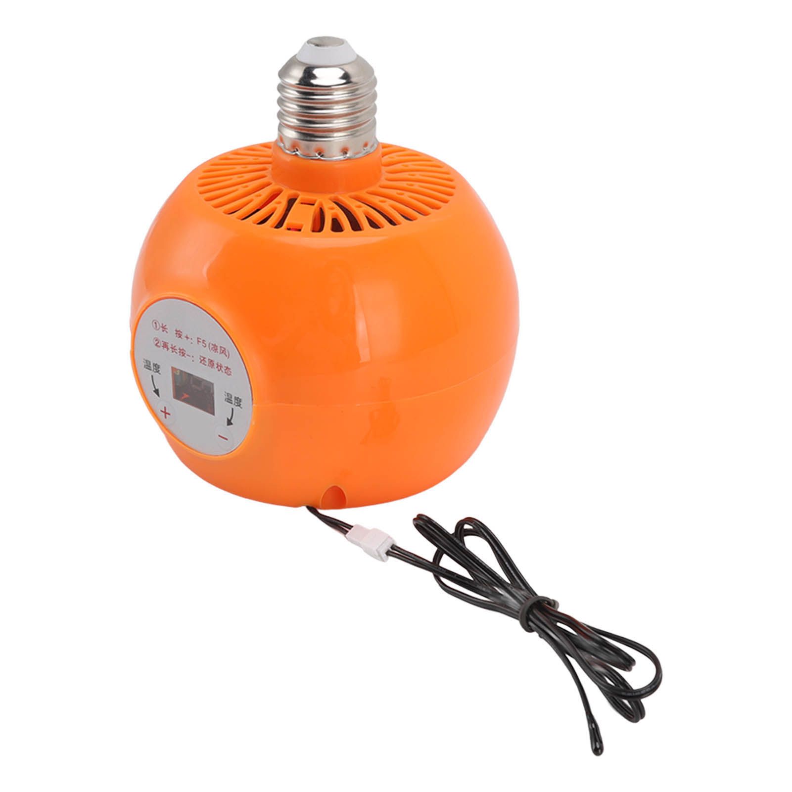 E27 Heating Lamp Auto Constant Temp Adjustable Poultry Heater Lamp for Rabbits Chickens Ducks 150W 220V - Image 2