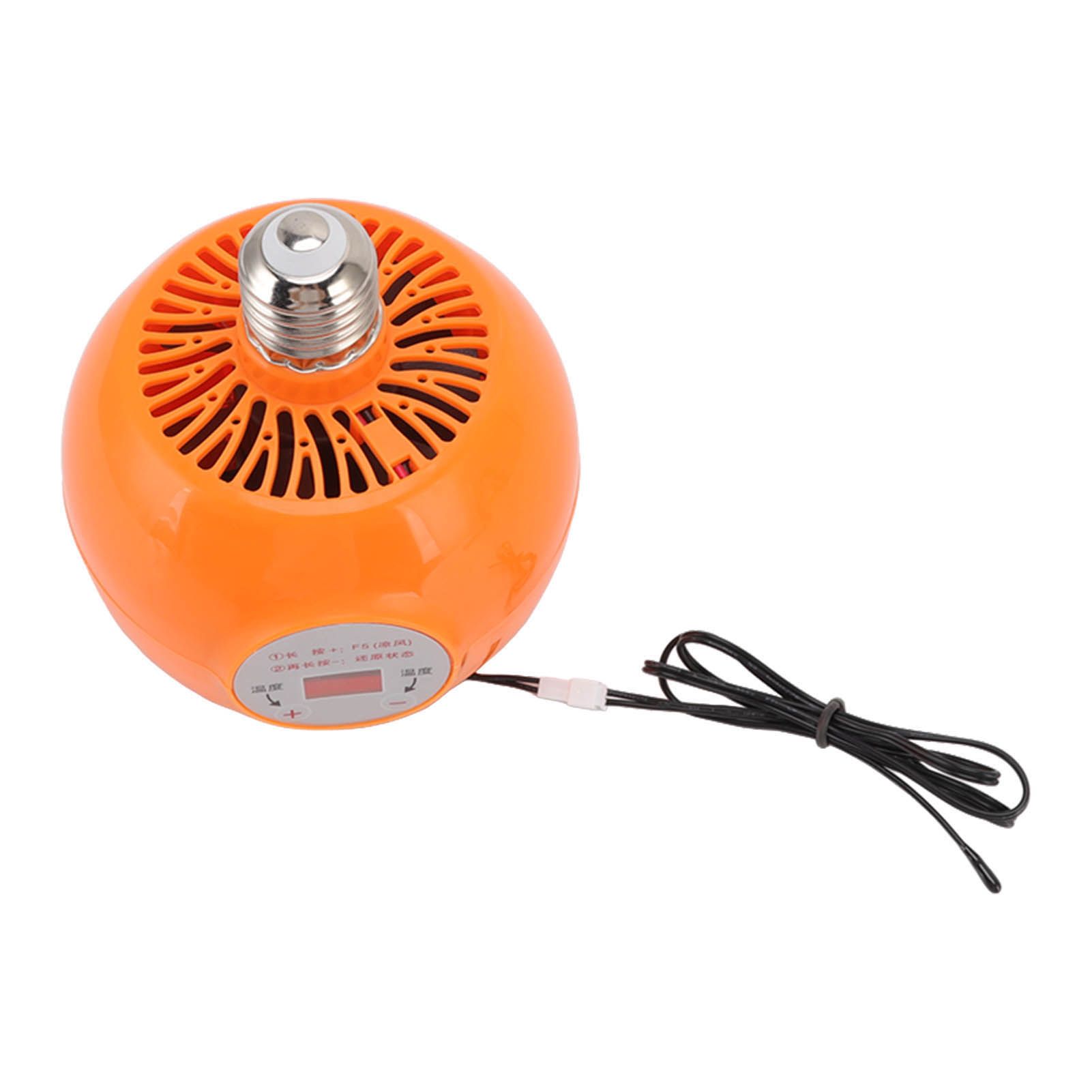 E27 Heating Lamp Auto Constant Temp Adjustable Poultry Heater Lamp for Rabbits Chickens Ducks 150W 220V - Image 4