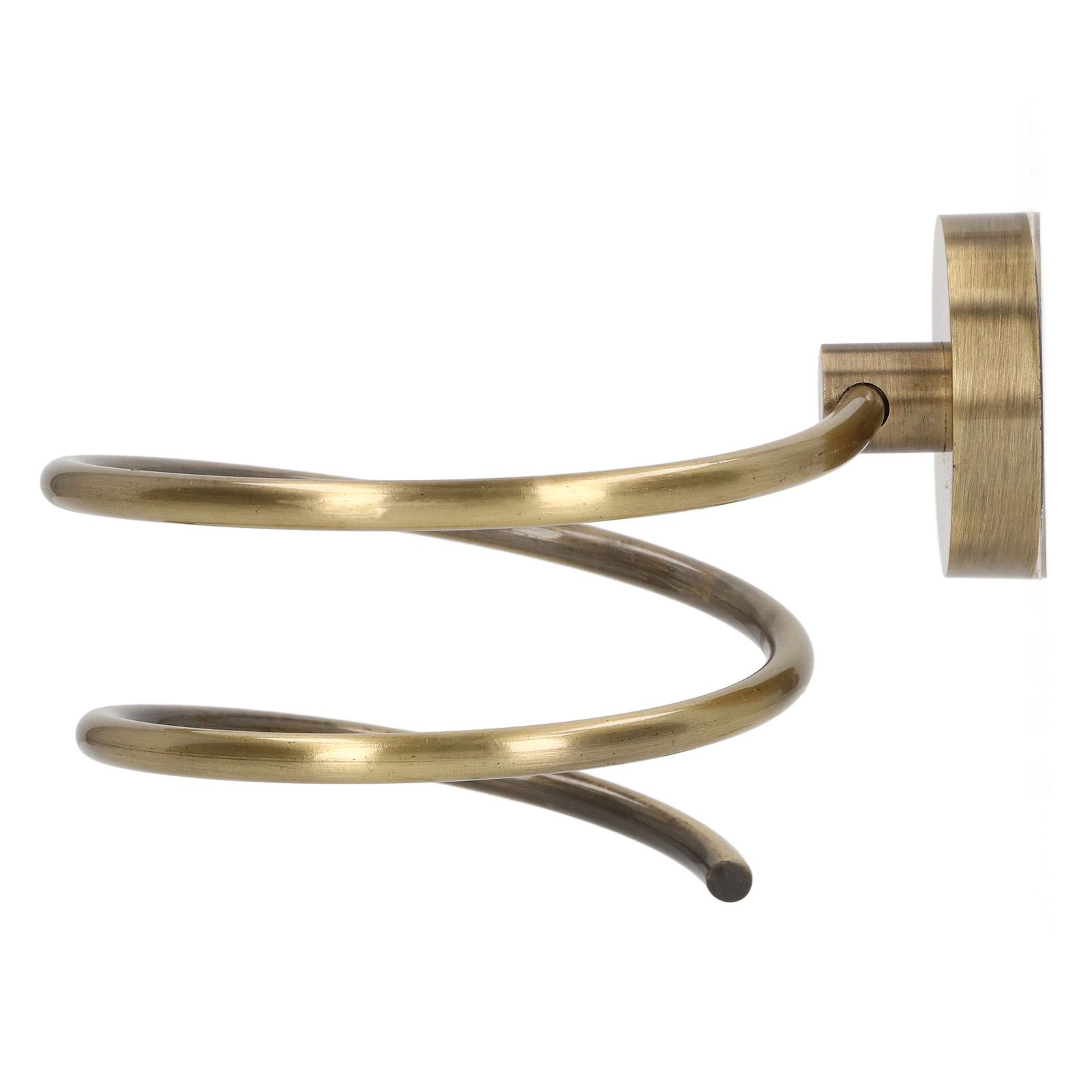 304 Stainless Steel Hair Dryer Rack Keep Tidy Wall Mount Blow Hair Dryer Holder for Bathroom Antique - Image 6