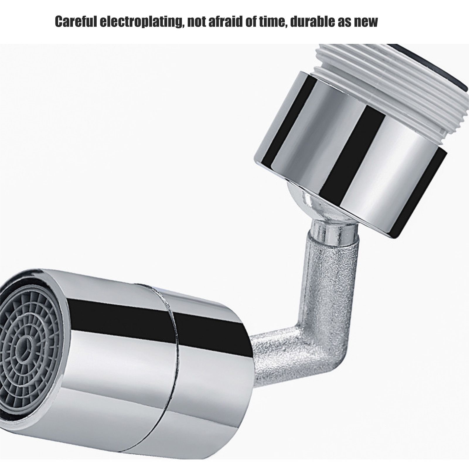 Universal 360 Degree Swivel Faucet Extender All Copper Anti Splash Faucet Aerator for Kitchen - Image 4