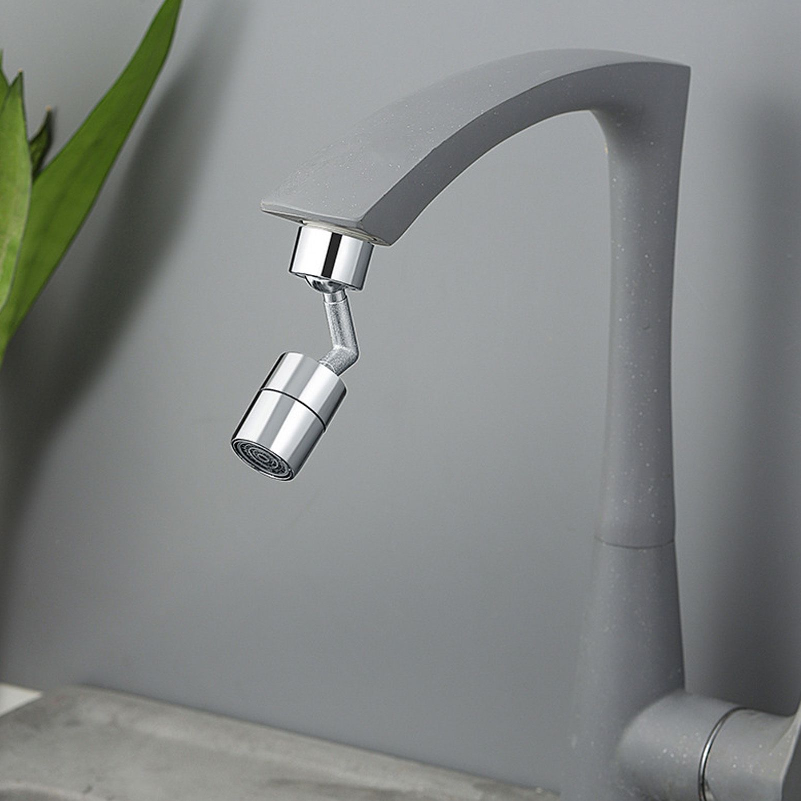 Universal 360 Degree Swivel Faucet Extender All Copper Anti Splash Faucet Aerator for Kitchen - Image 6