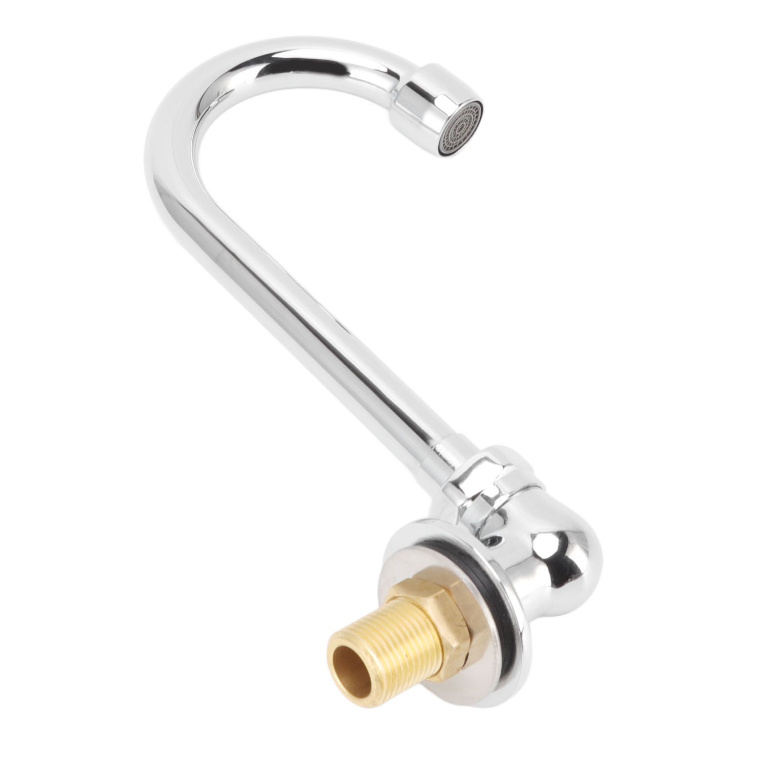 Foot Pedal Faucet Stainless Steel G1/2 Thread Wall Mounted Knee Valve Basin Tap for Hospital Railway Station Factory - Image 5