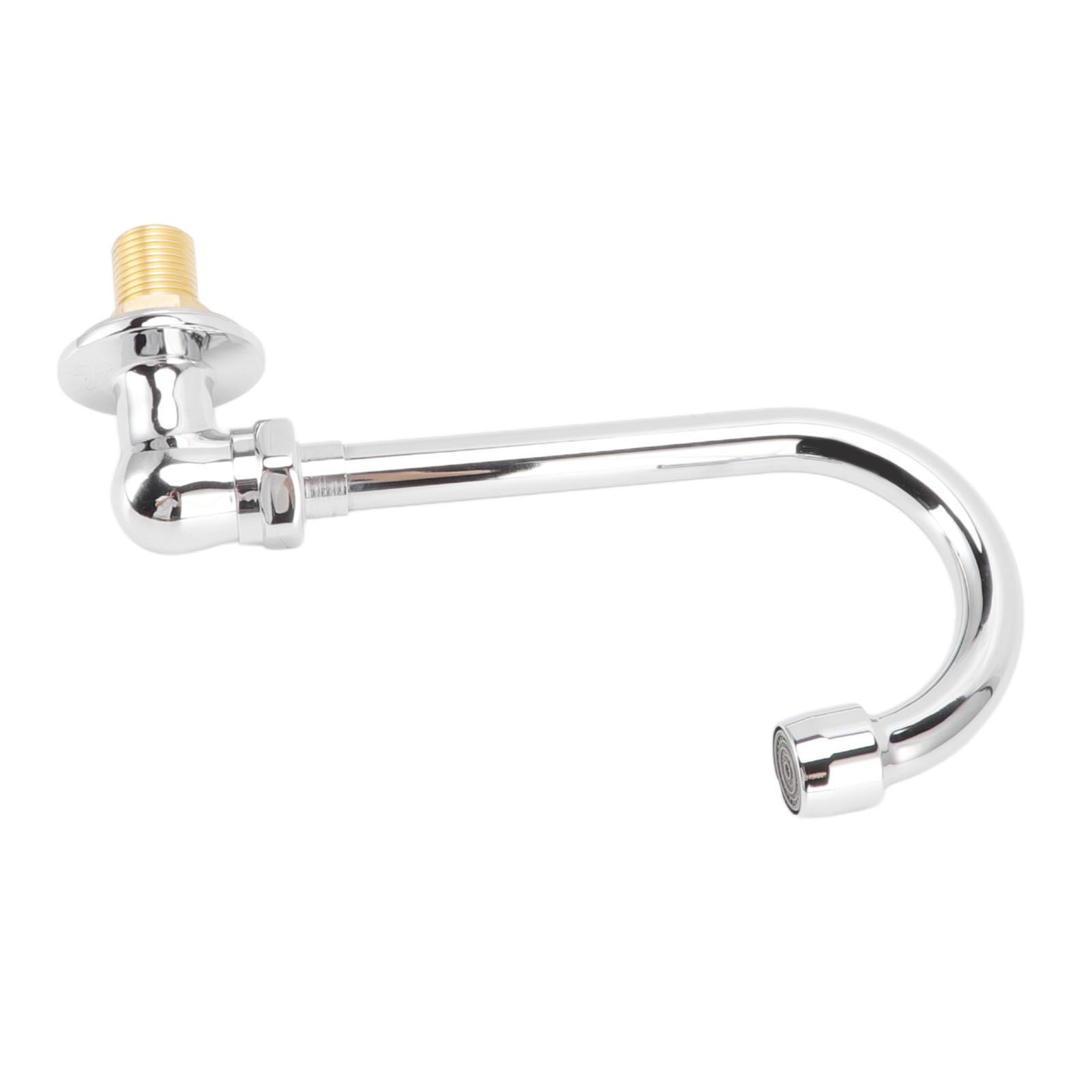 Foot Pedal Faucet Stainless Steel G1/2 Thread Wall Mounted Knee Valve Basin Tap for Hospital Railway Station Factory - Image 8