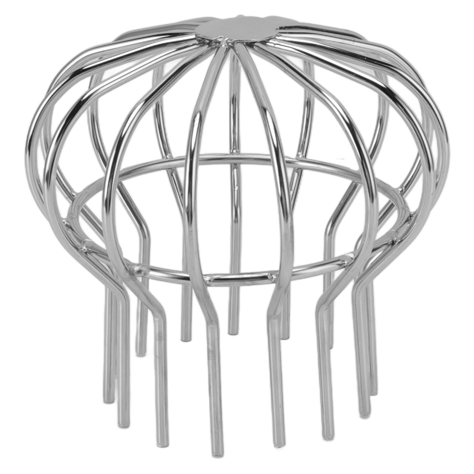 Outdoor Roof Drain Stainless Steel Anti Blocking Round Line Cap Floor Drain Gutter Cleaning Floor Net for Balcony Terrace 110 - Image 2