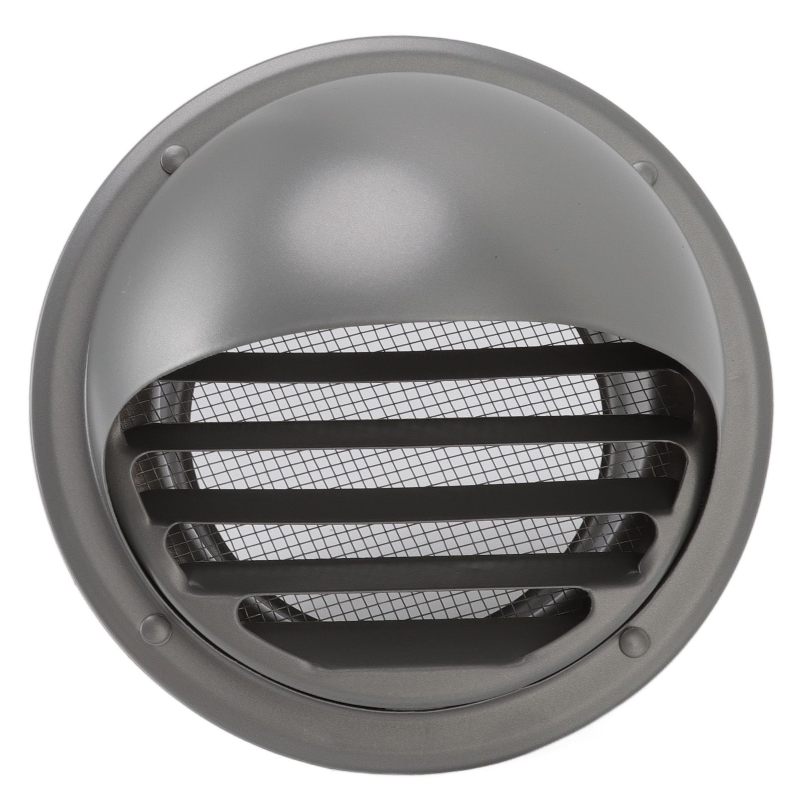 Stainless Steel Round Air Vent Louvered Cover Waterproof Windproof External Wall Vent Outlet for Ventilation System - Image 3