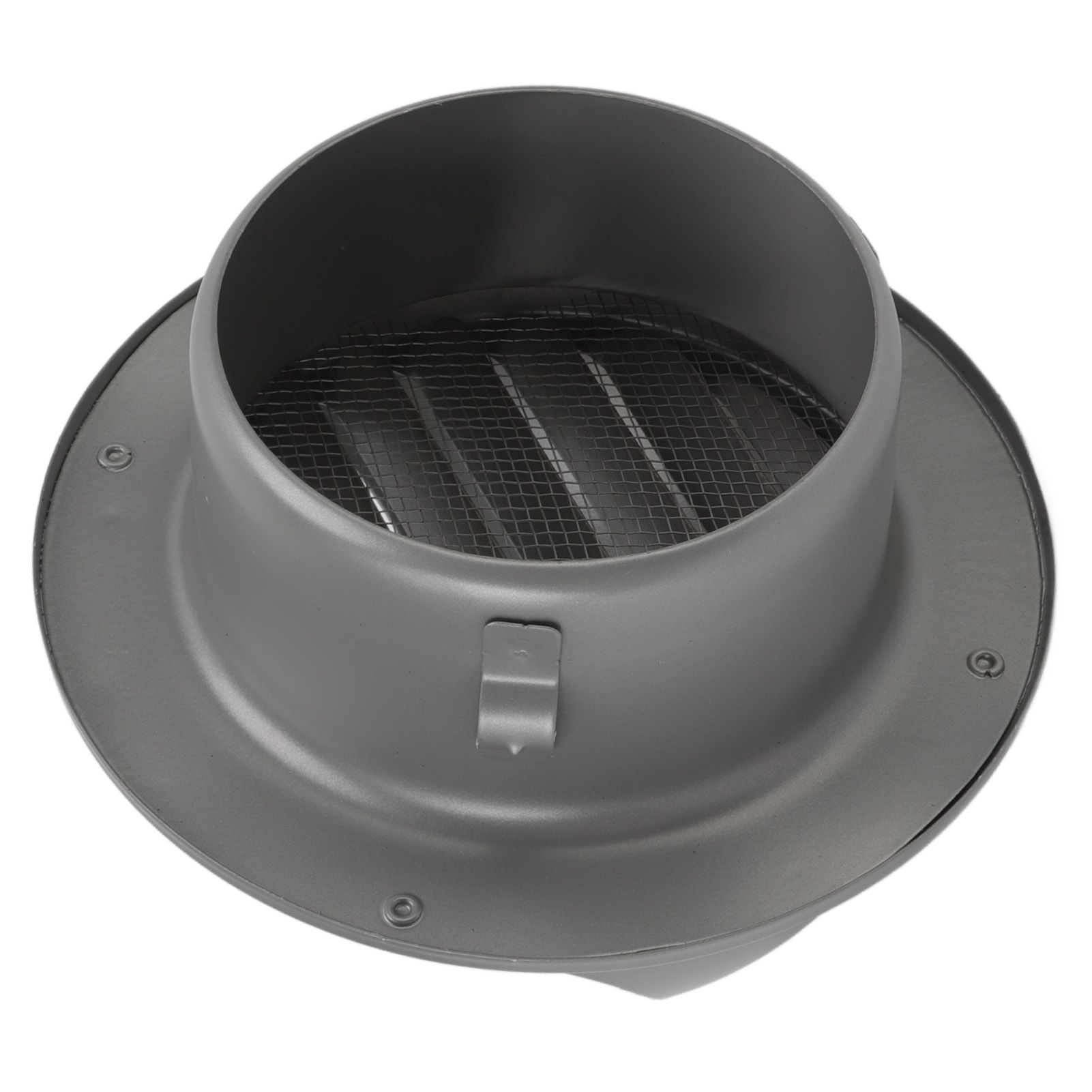 Stainless Steel Round Air Vent Louvered Cover Waterproof Windproof External Wall Vent Outlet for Ventilation System - Image 4