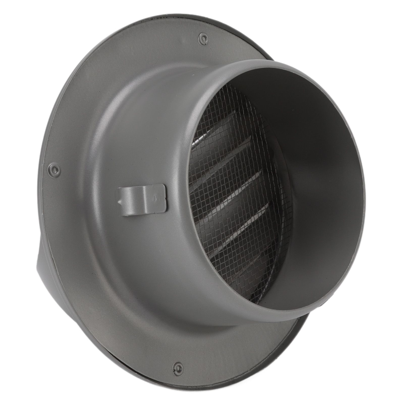 Stainless Steel Round Air Vent Louvered Cover Waterproof Windproof External Wall Vent Outlet for Ventilation System - Image 5